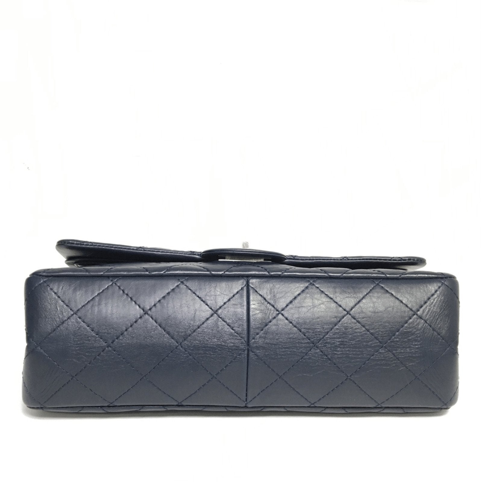 Chanel Blue Aged Calfskin Reissue 227