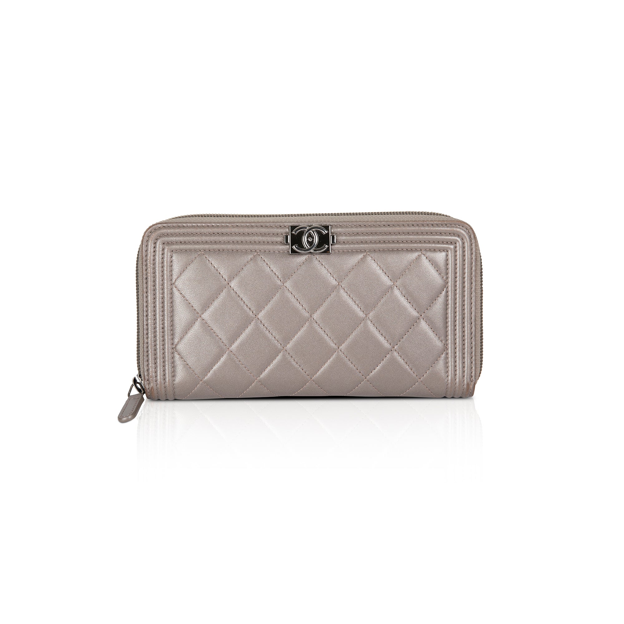 Chanel Boy Continental Wallet w/ Box