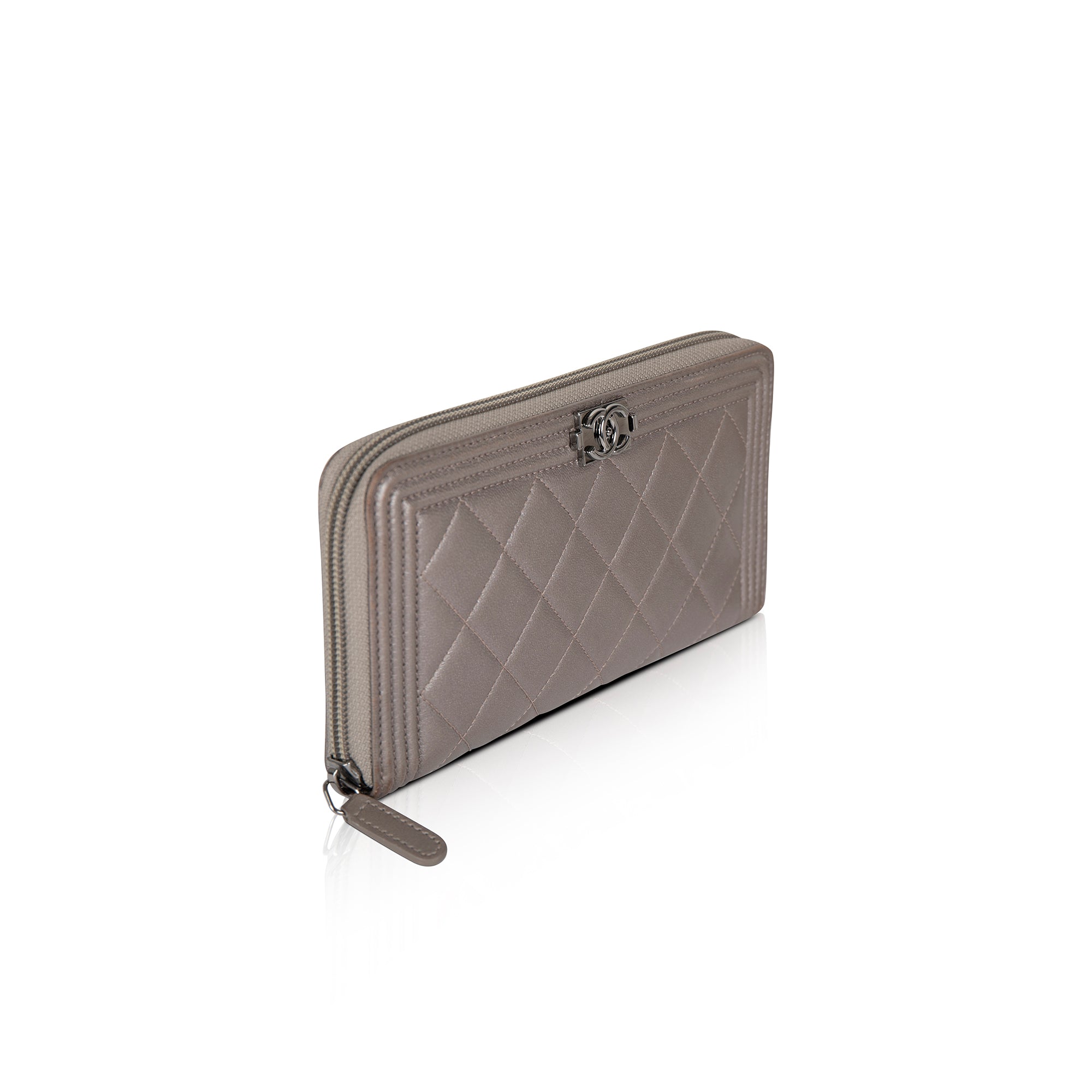 Chanel Boy Continental Wallet w/ Box