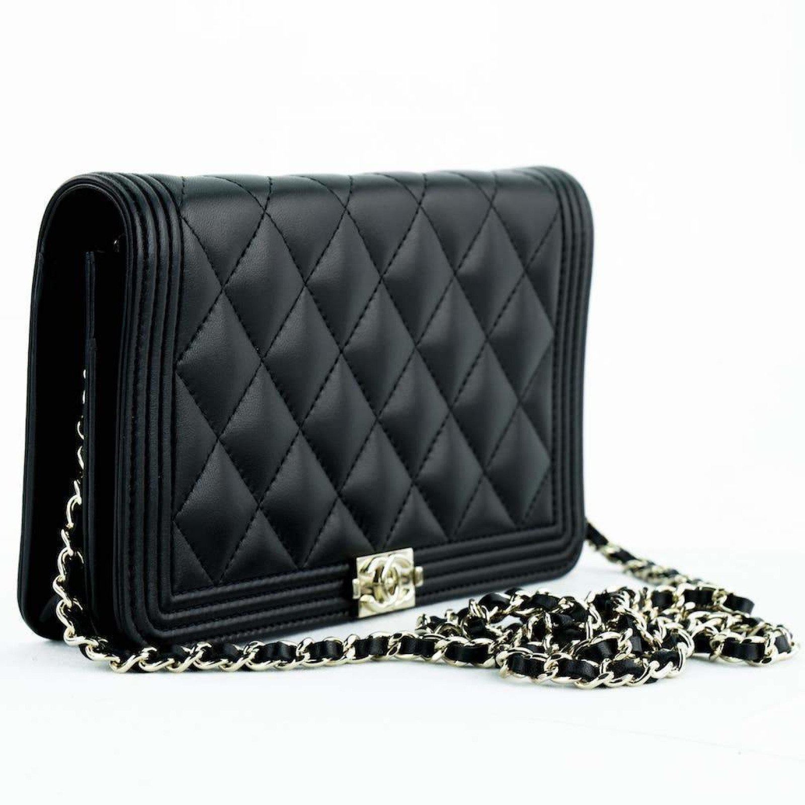 Chanel Boy Wallet on Chain