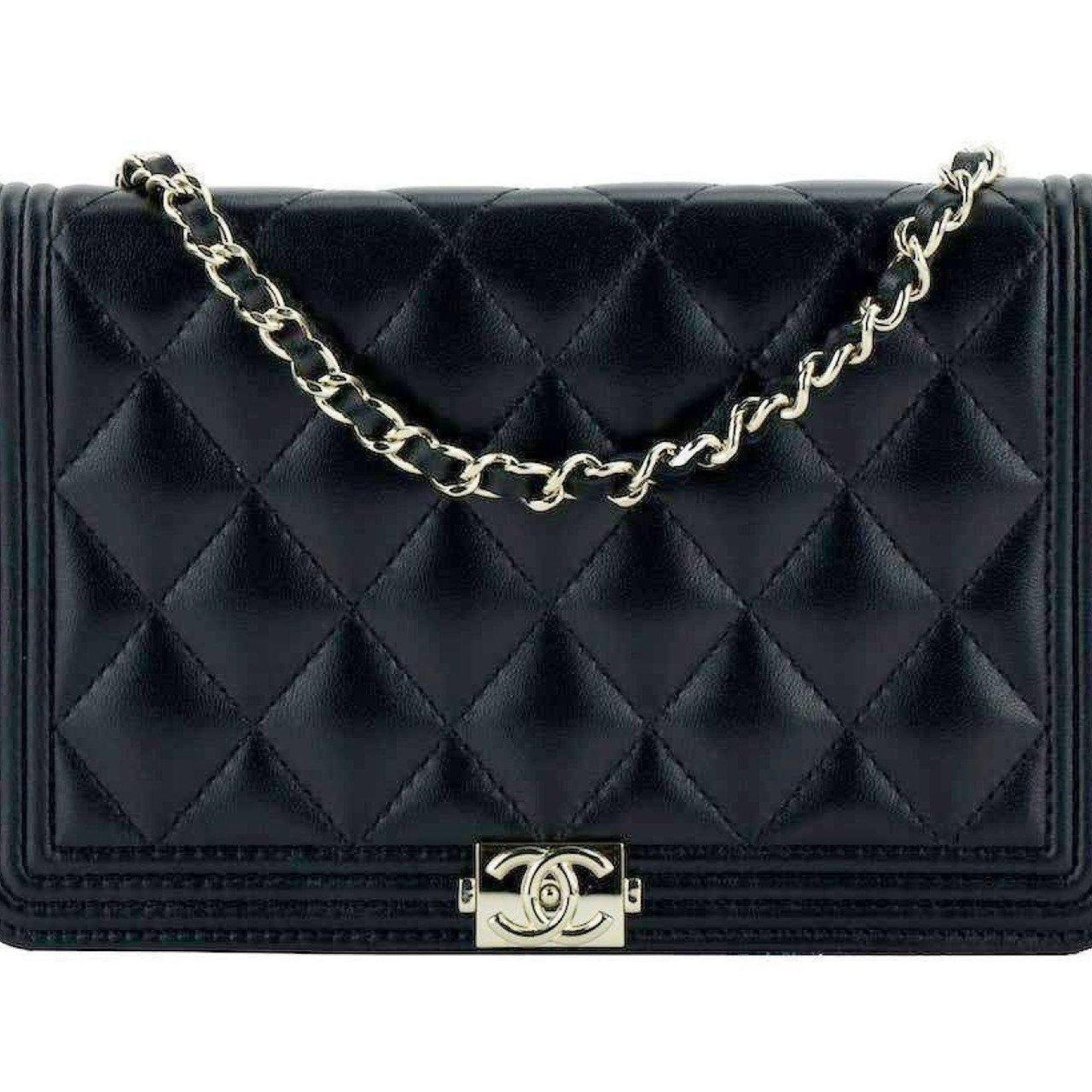 Chanel Boy Wallet on Chain