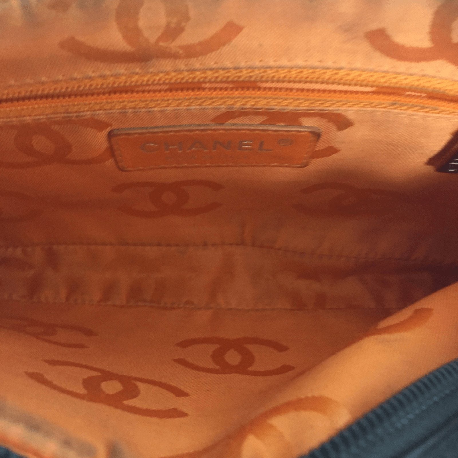 Chanel Brown Ligne Mini Bowler