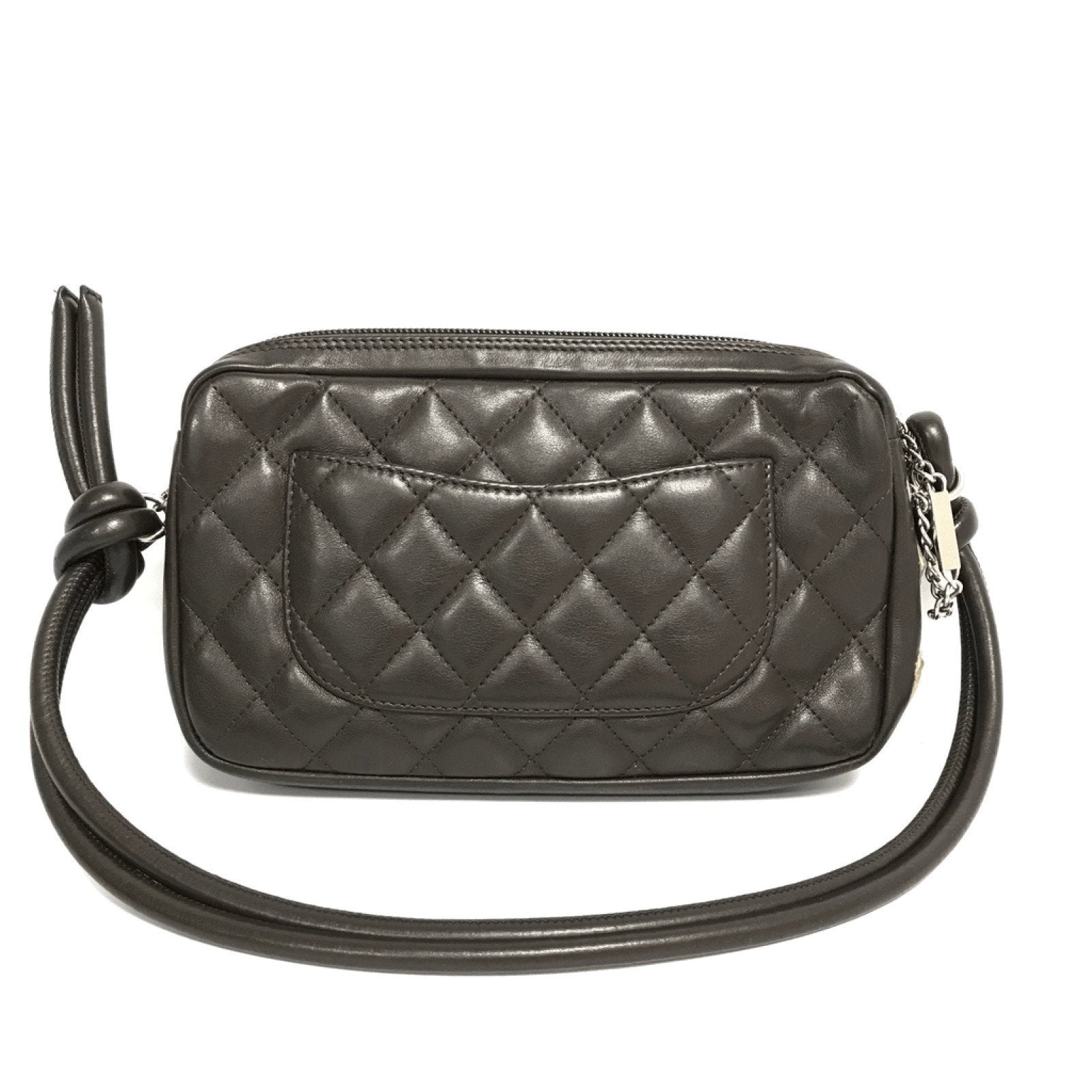 Chanel Brown Ligne Mini Bowler