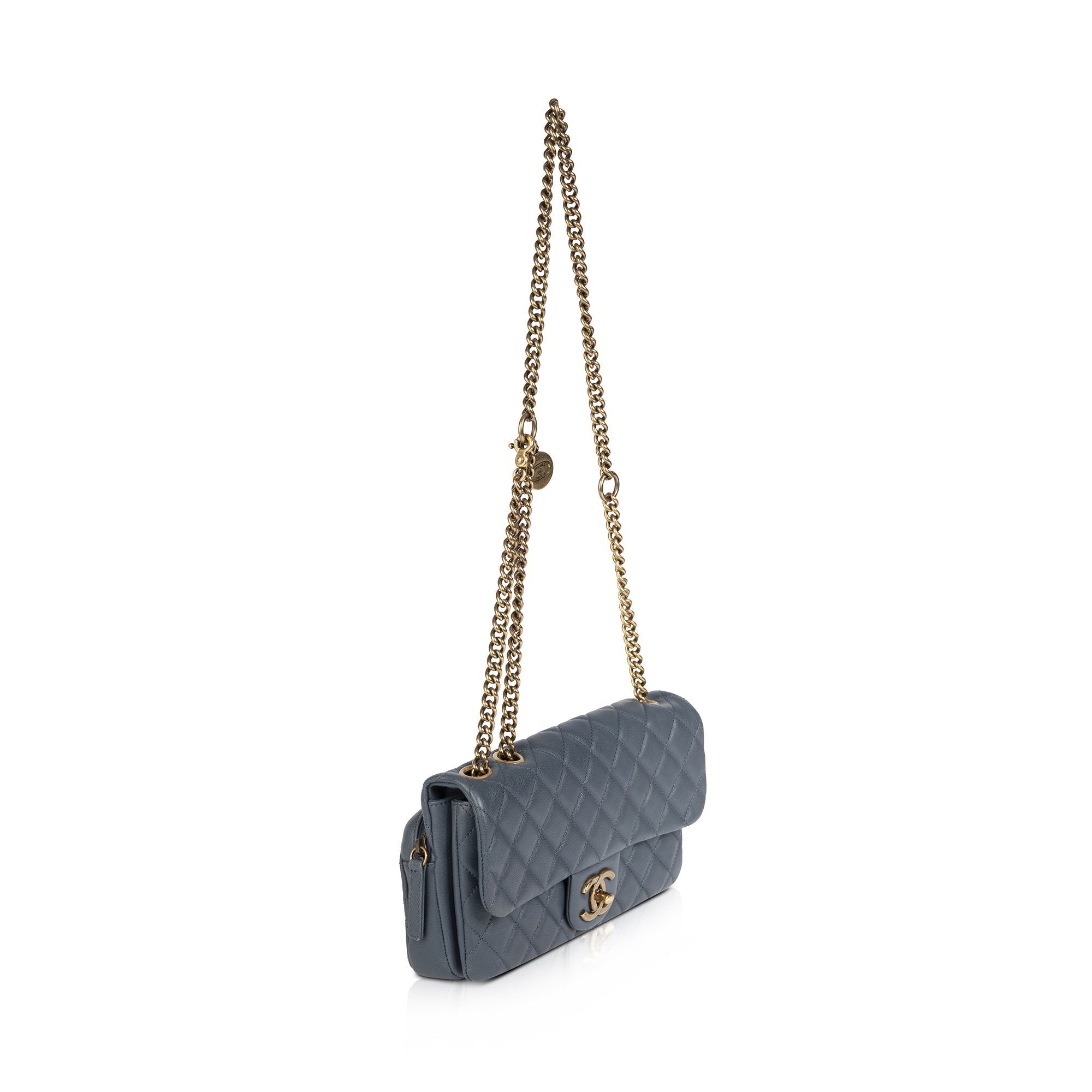 Chanel CC Crown Flap Bag w/ Box