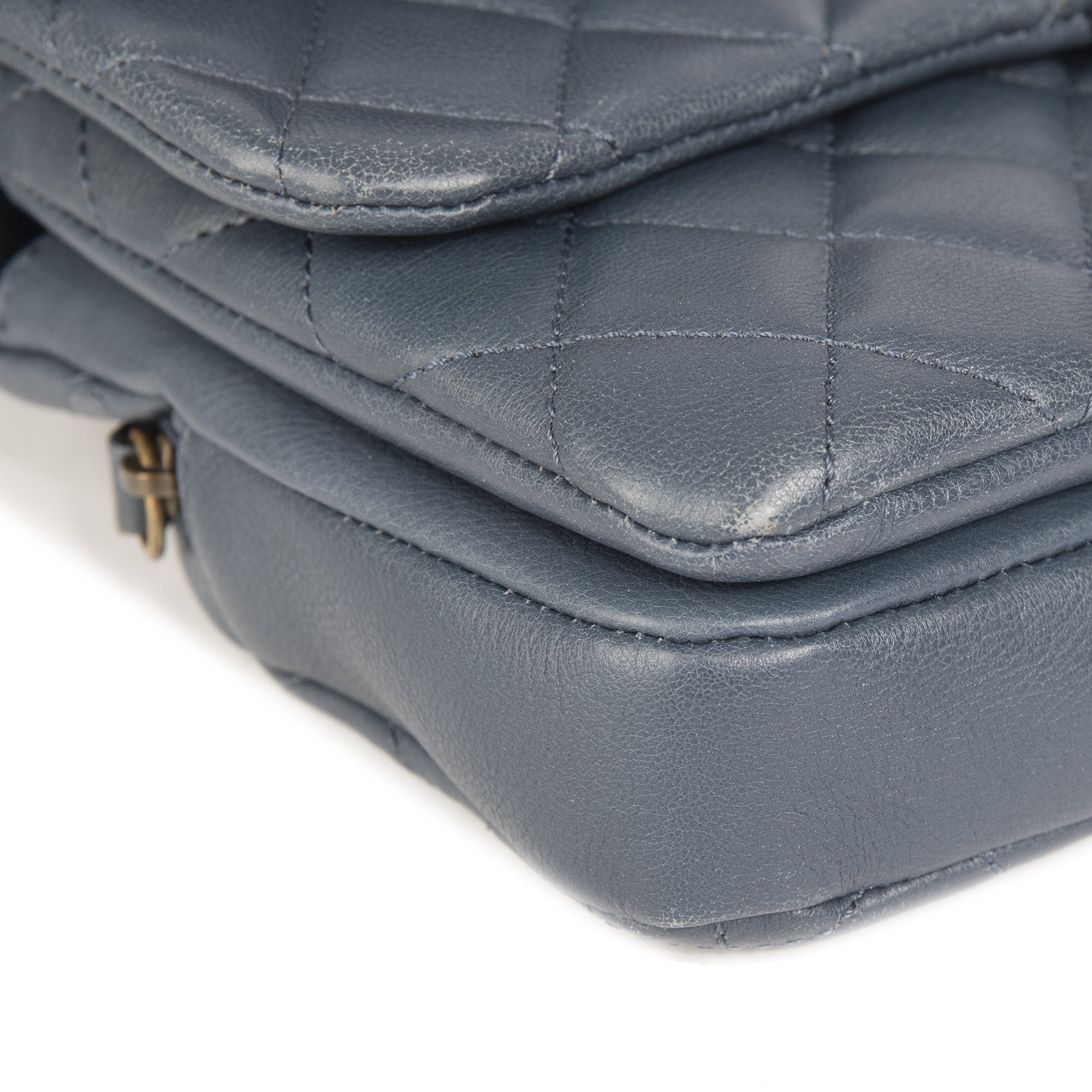 Chanel CC Crown Flap Bag w/ Box