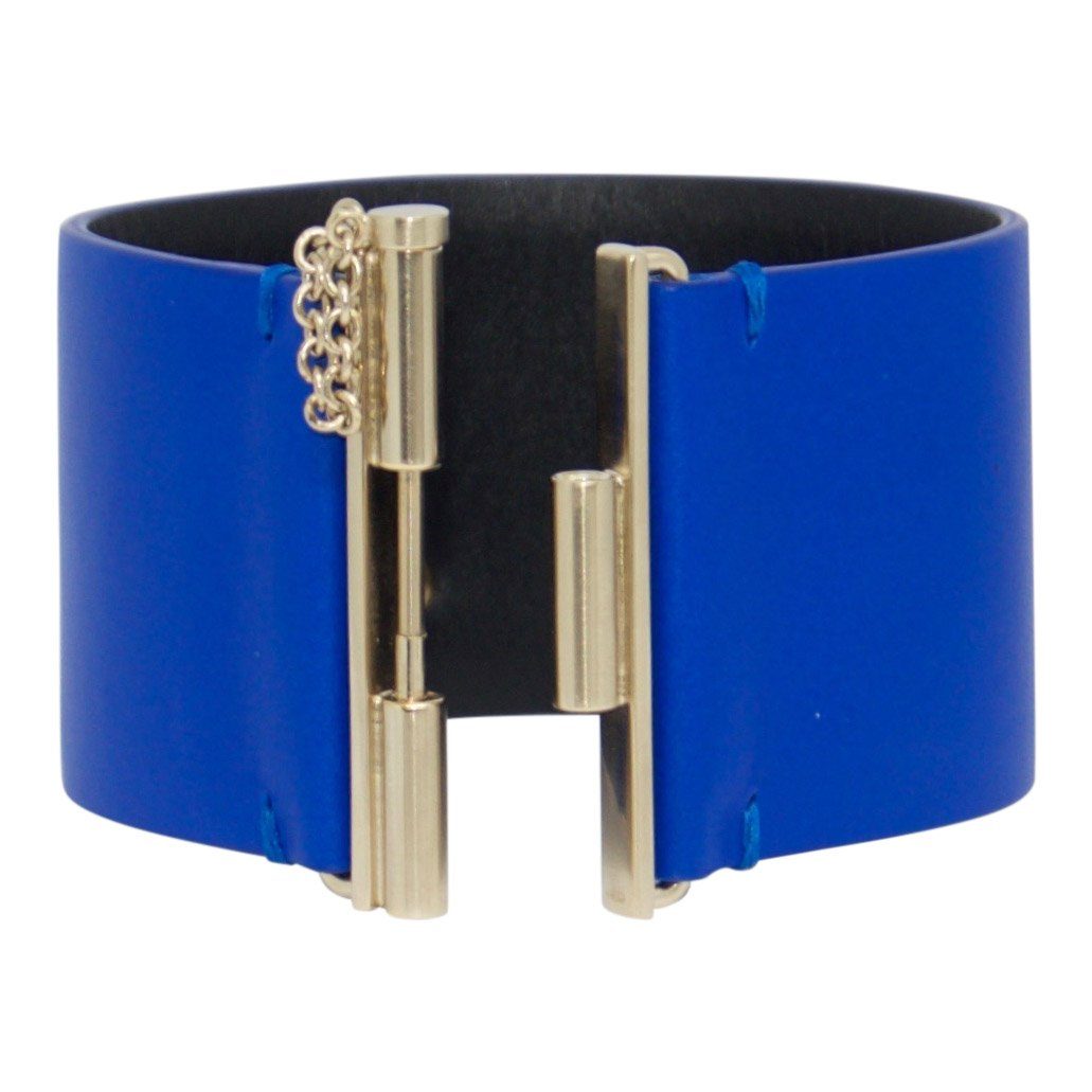 Chanel CC Leather Logo Bracelet