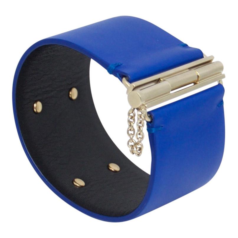 Chanel CC Leather Logo Bracelet