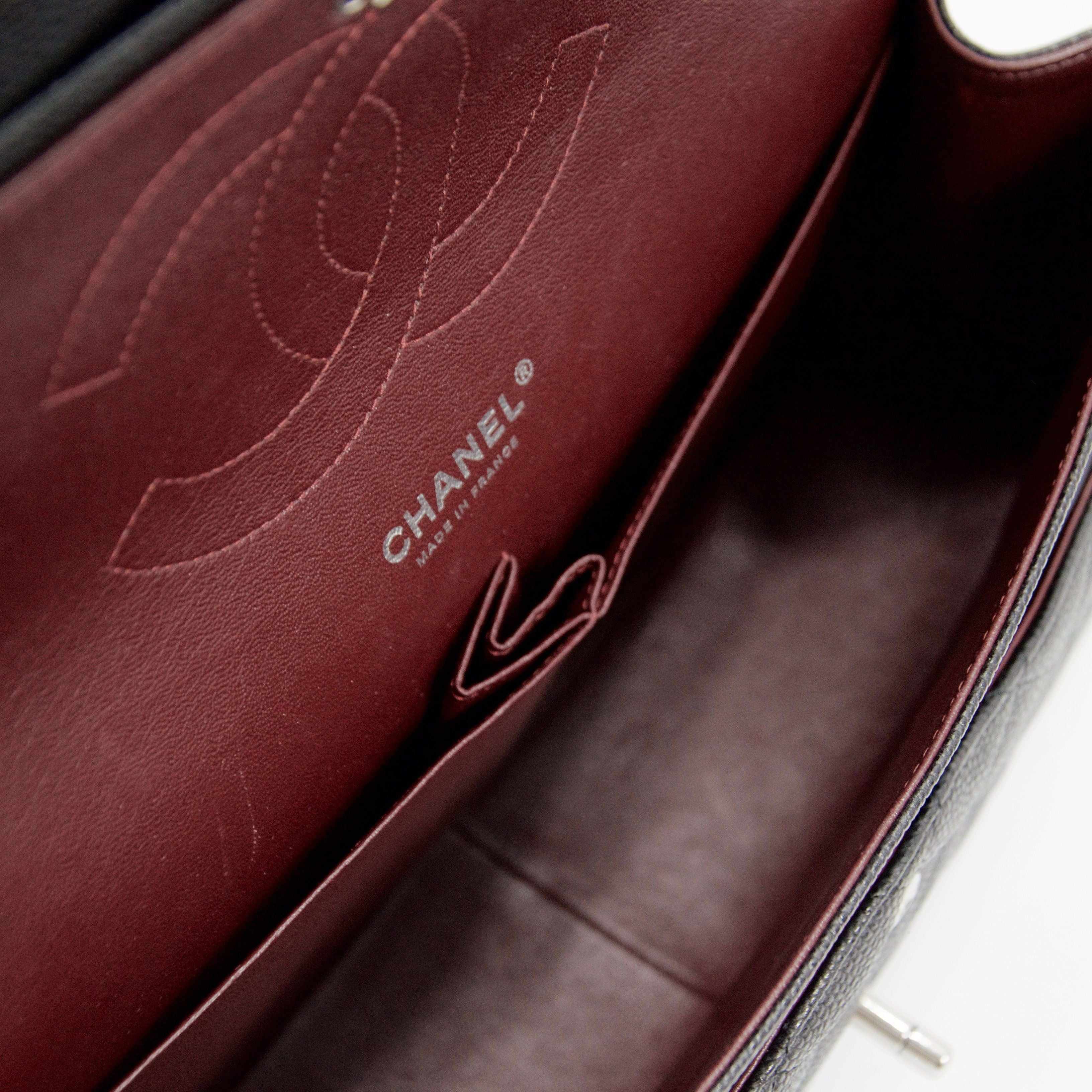 Chanel Caviar Classic Jumbo Double Flap Bag