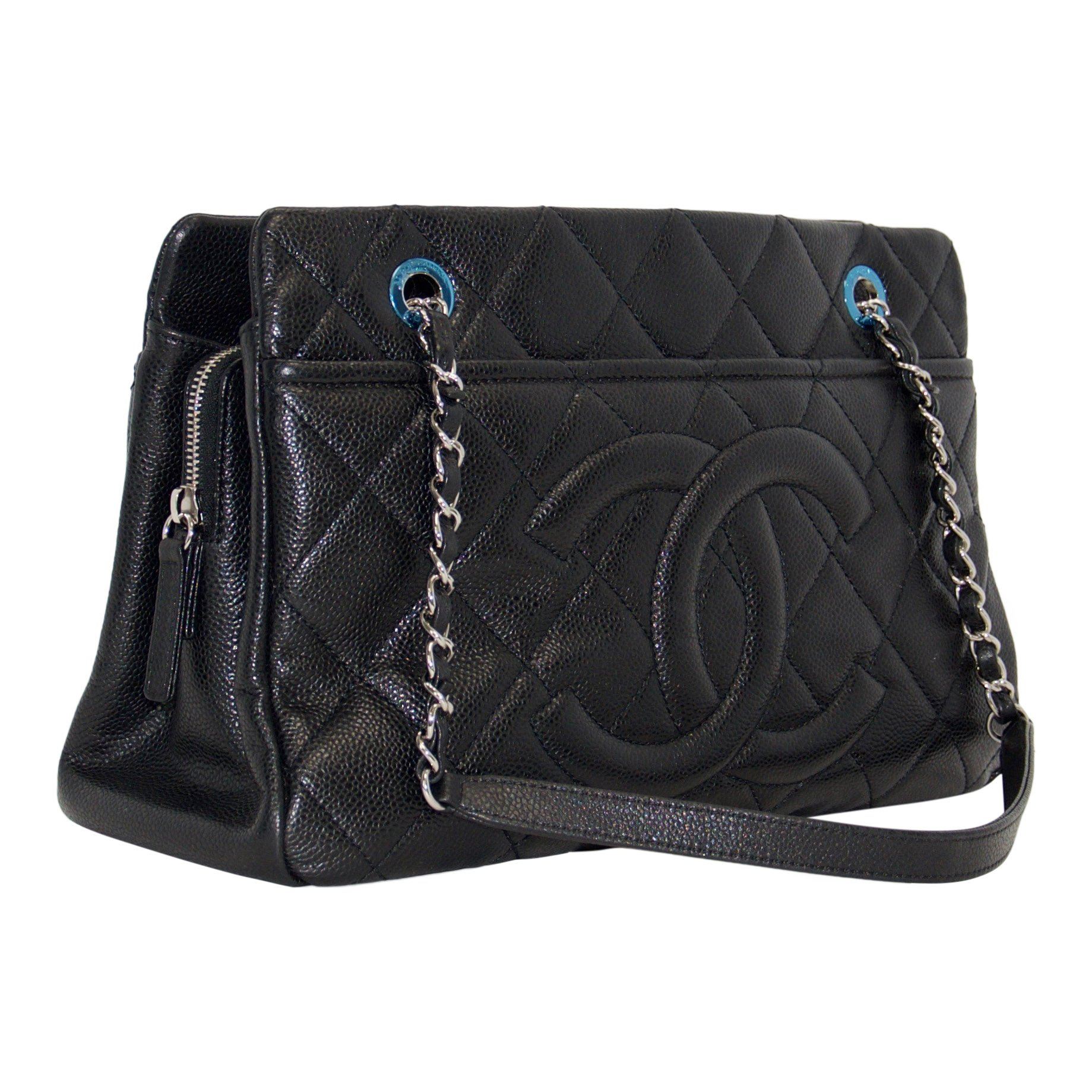 Chanel Caviar Timeless Soft Shopper Tote