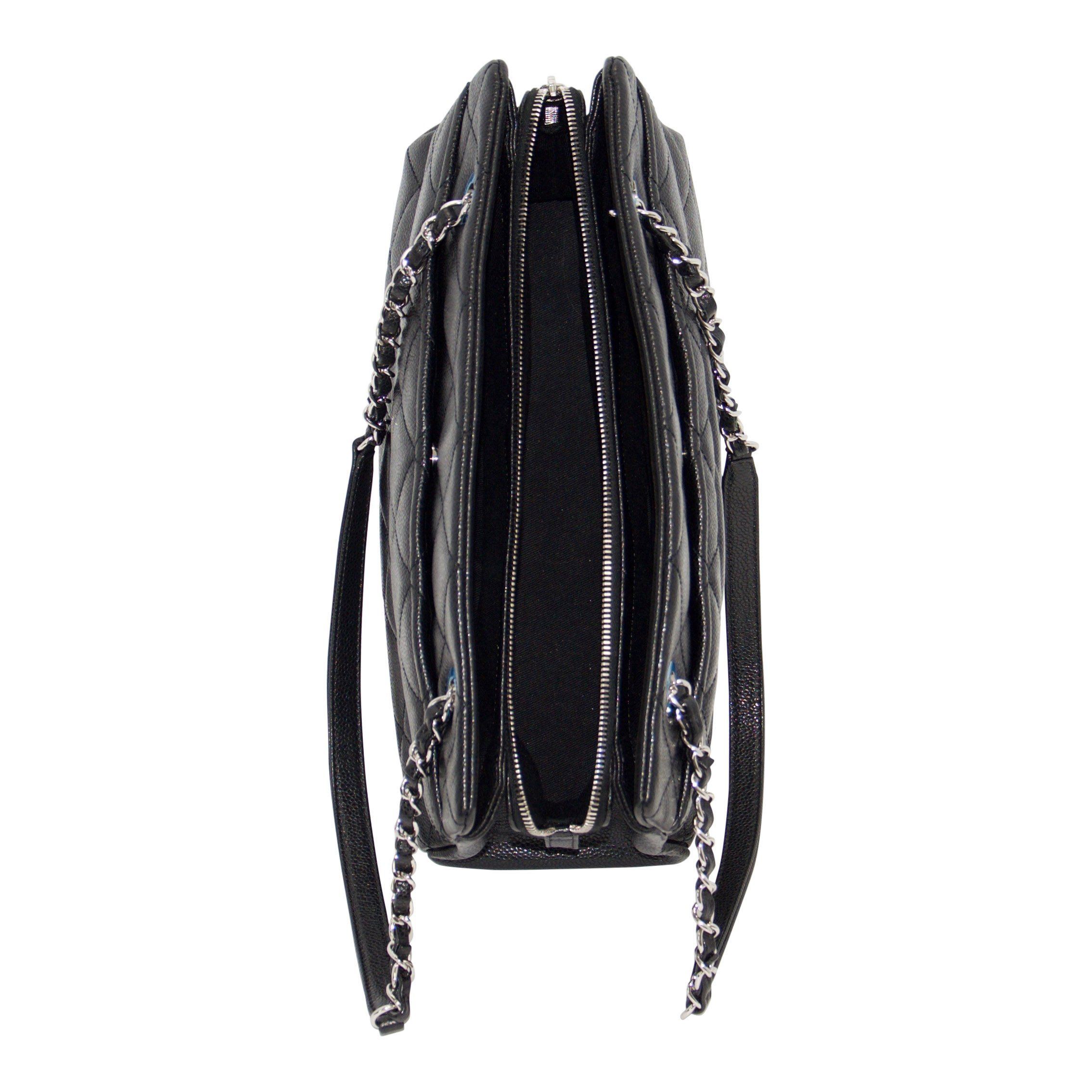 Chanel Caviar Timeless Soft Shopper Tote