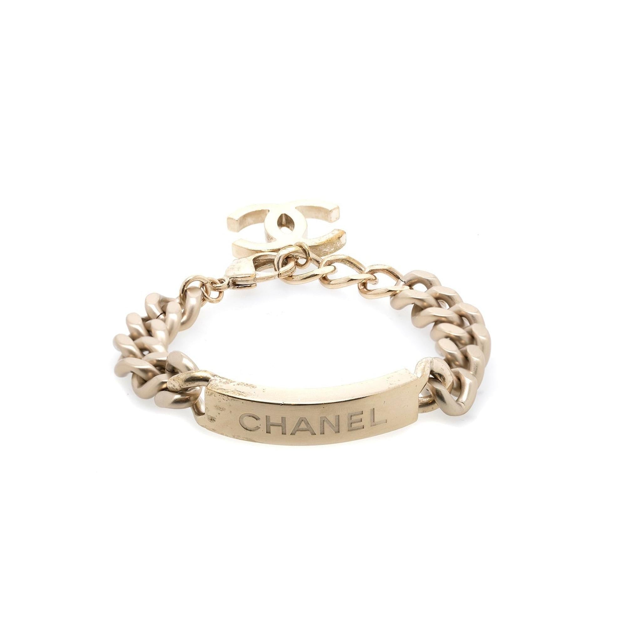 Chanel Chain ID CC Bracelet