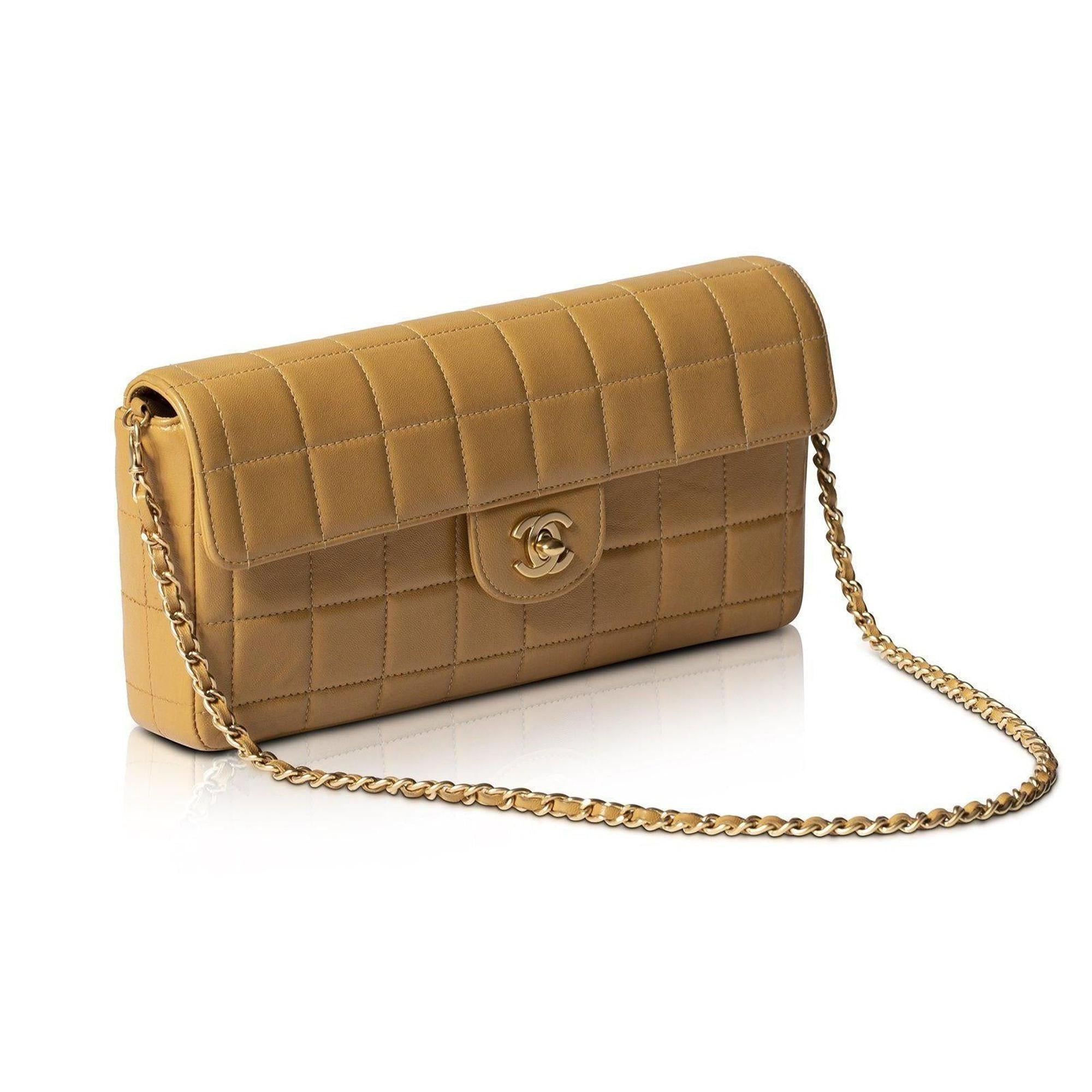 Chanel Chocolate Bar E/W Flap Bag