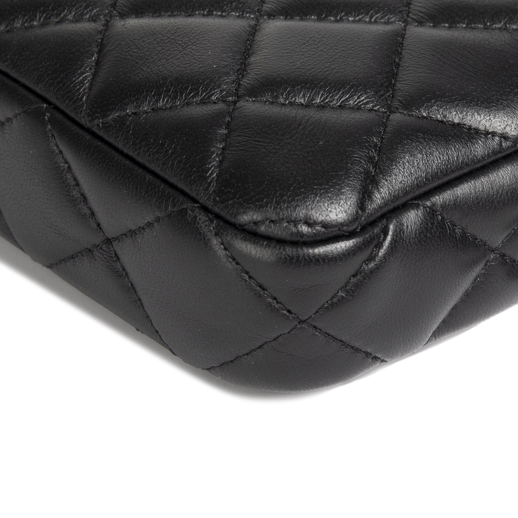 Chanel Classic Double Zip Wallet on Chain w/ Box & Authenticity Card