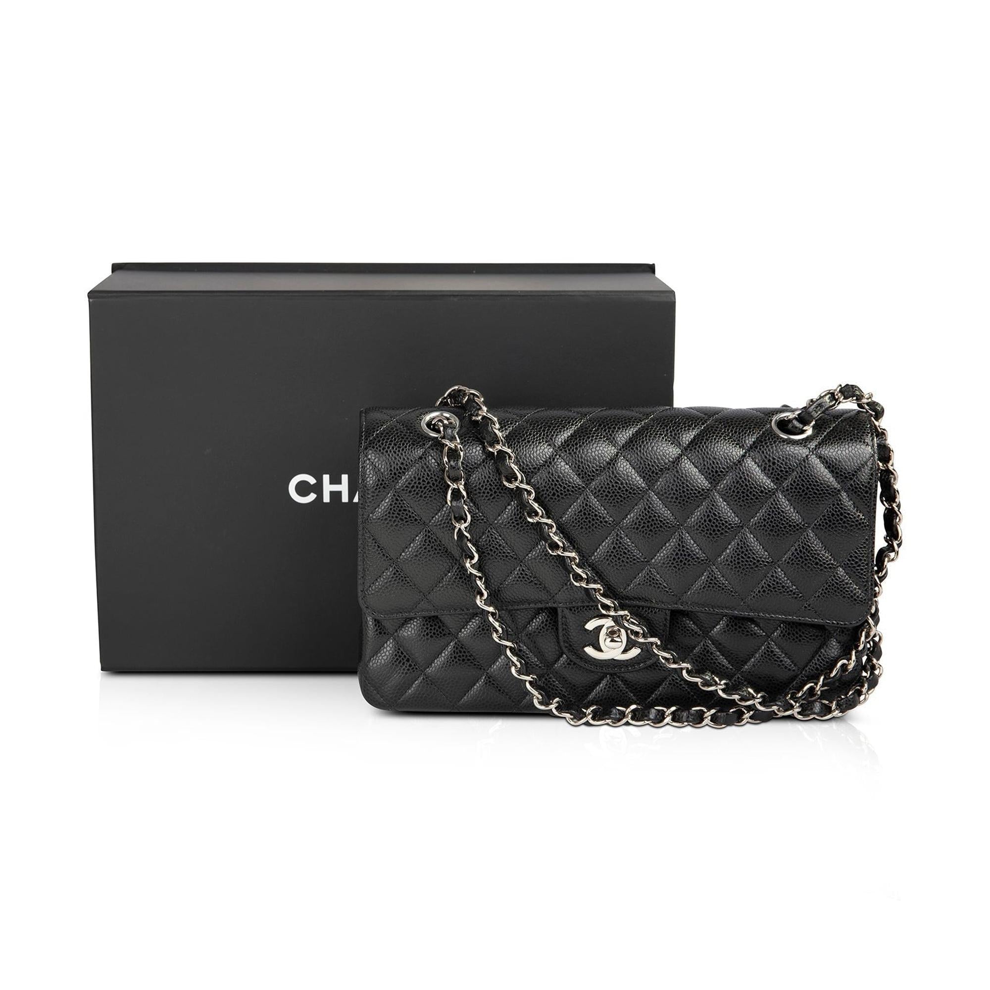Chanel Classic Medium Double Flap Bag w/ Box & Authenticity Card