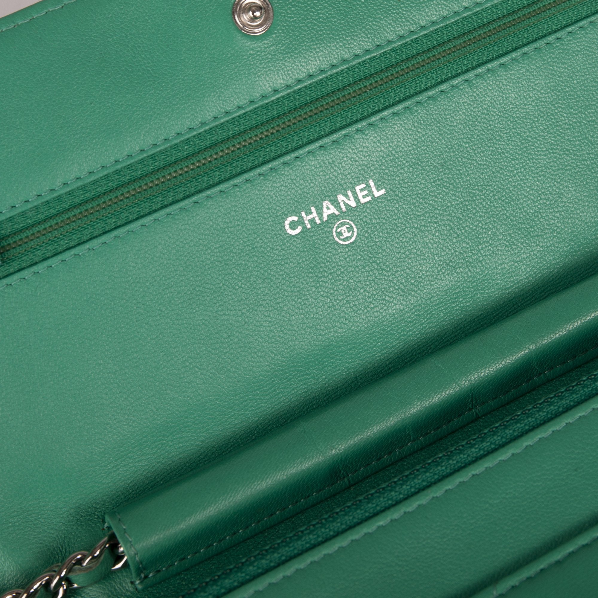Chanel Classic Wallet on Chain