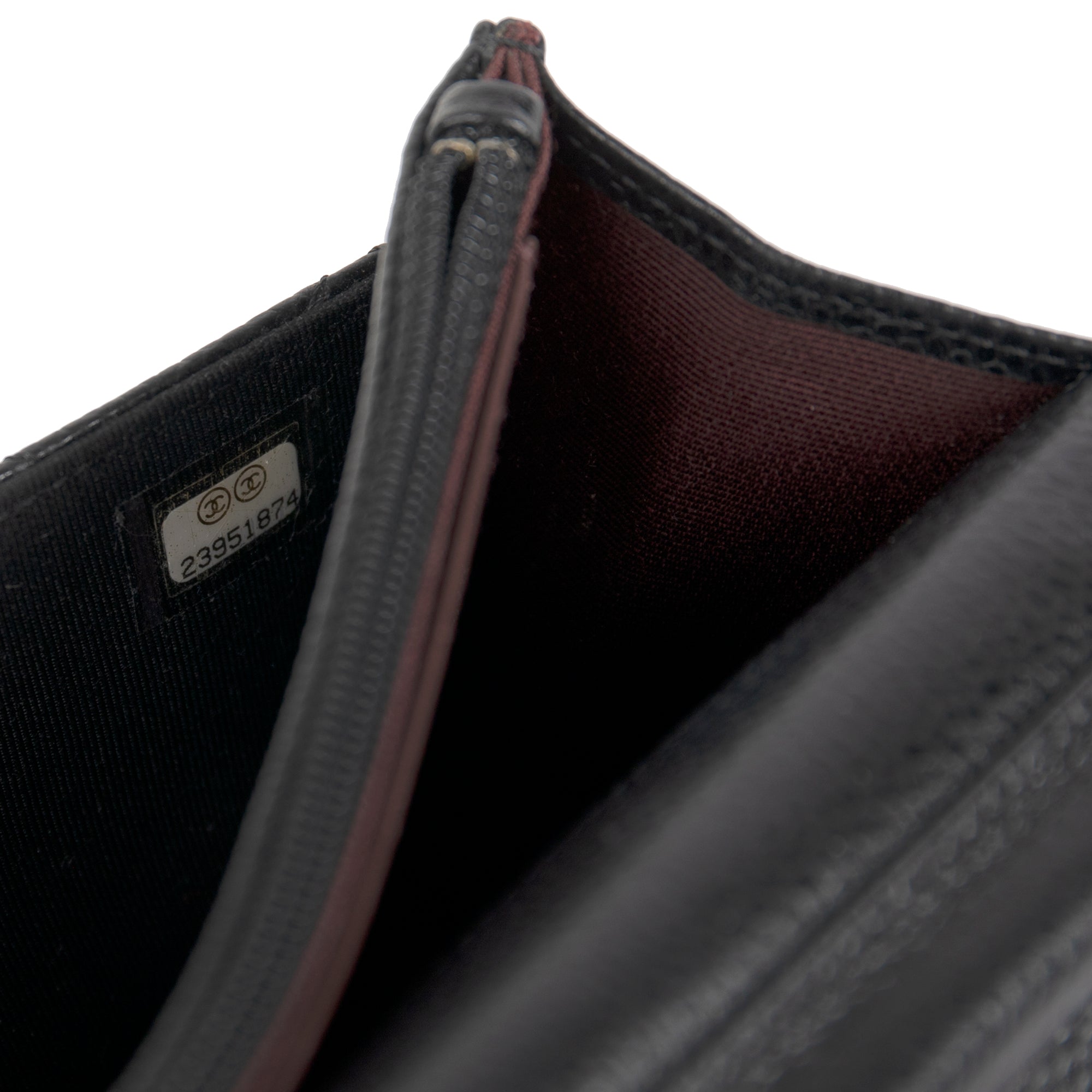 Chanel Classic Wallet on Chain