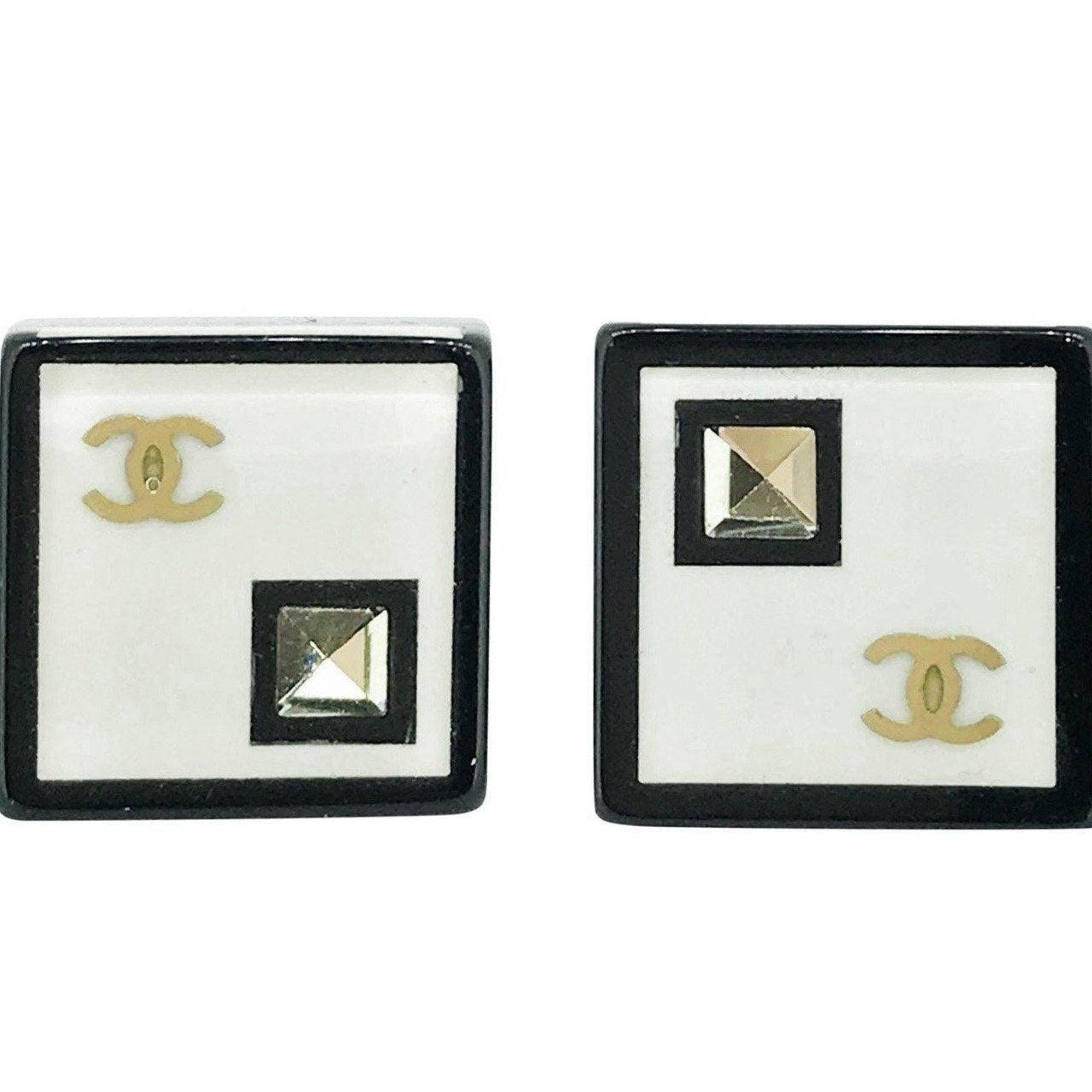 Chanel Costume Acrylic Earrings