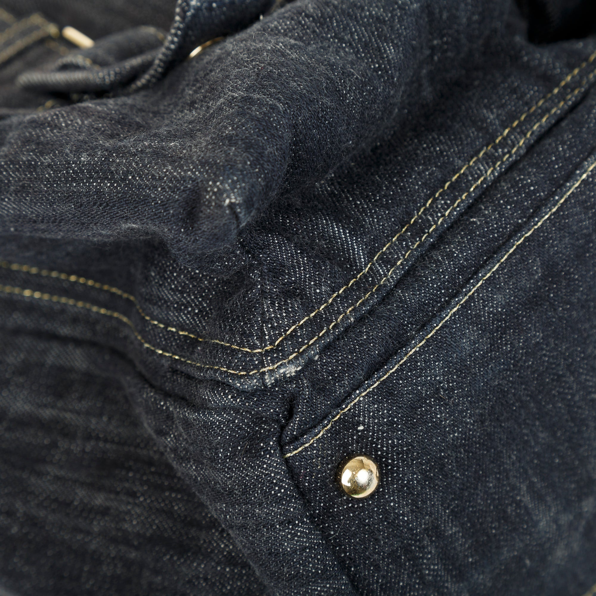 Chanel Denim Front Pocket Tote