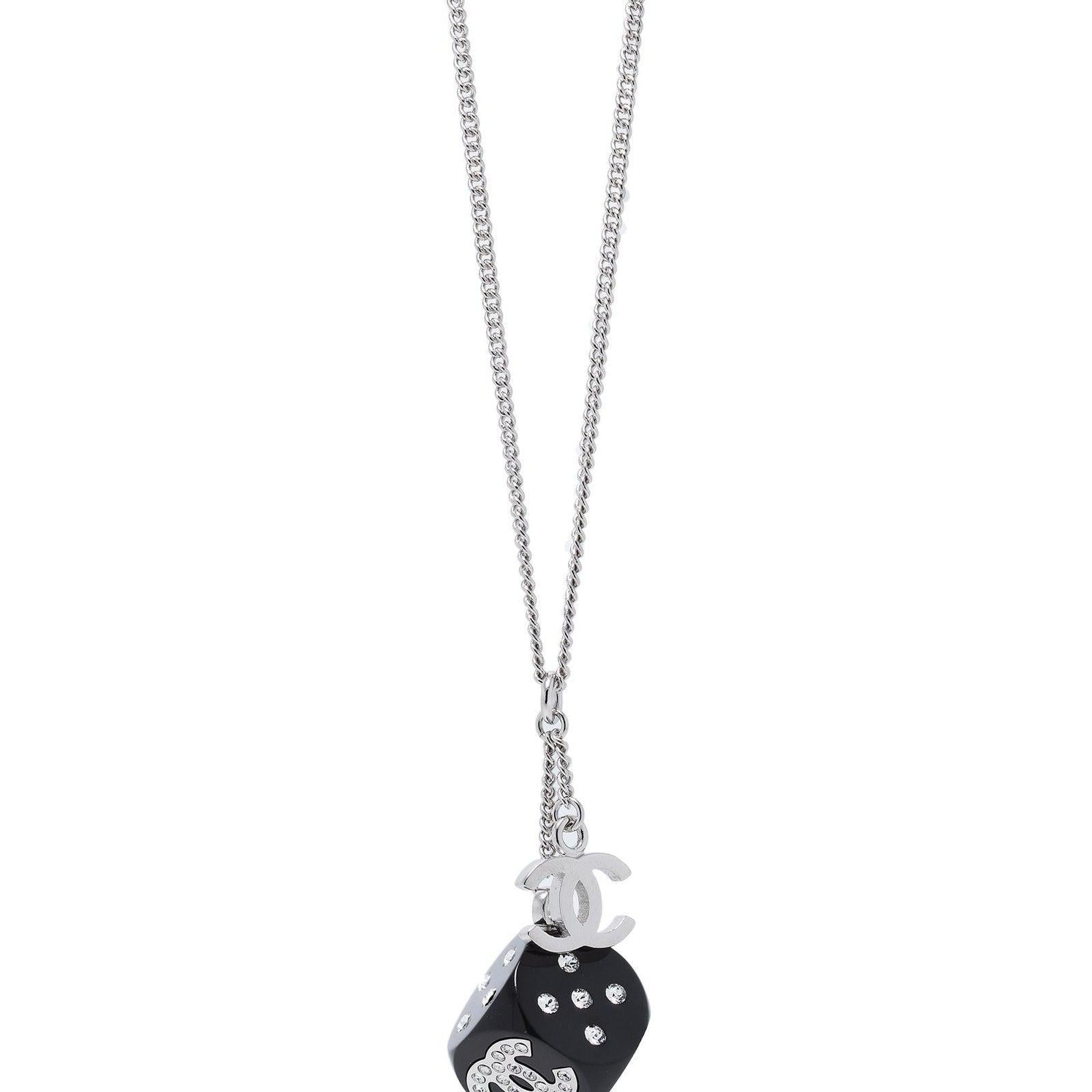 Chanel Dice Pendant Necklace