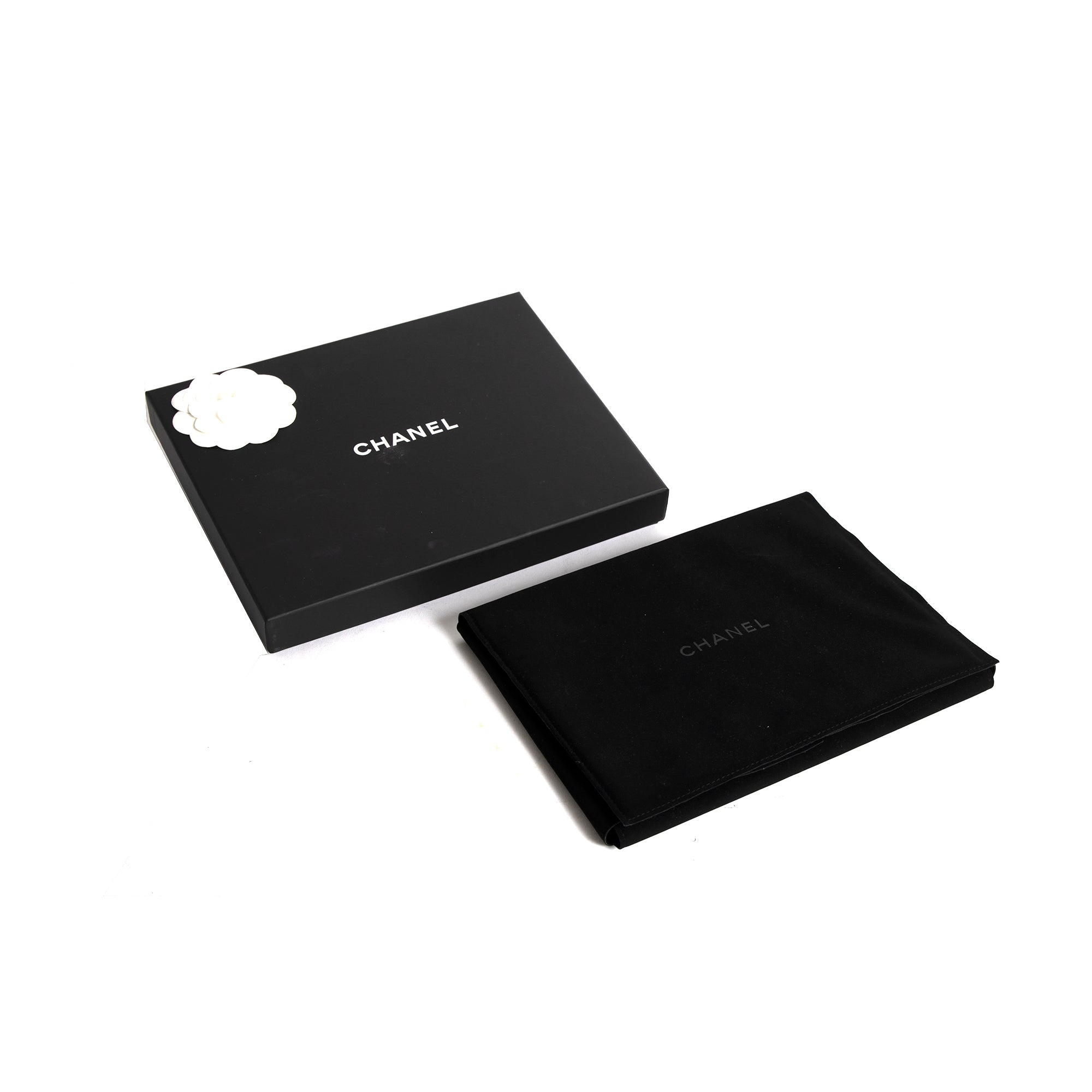 Chanel Faux Pearl & CC Station Necklace w/ Box & Receipt