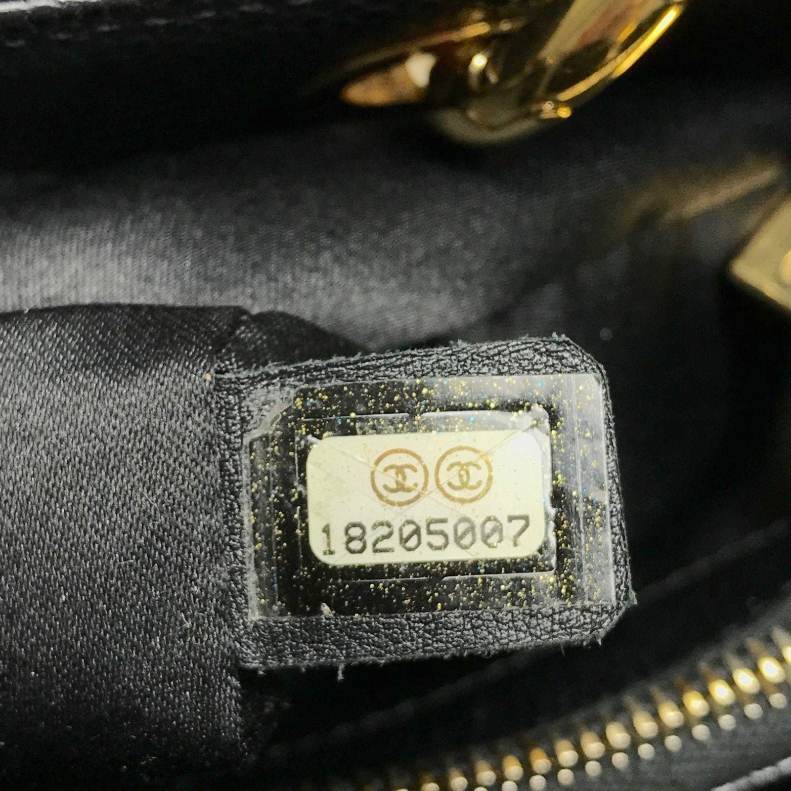 Chanel GST Black Caviar Quilted Grand Shopping Tote