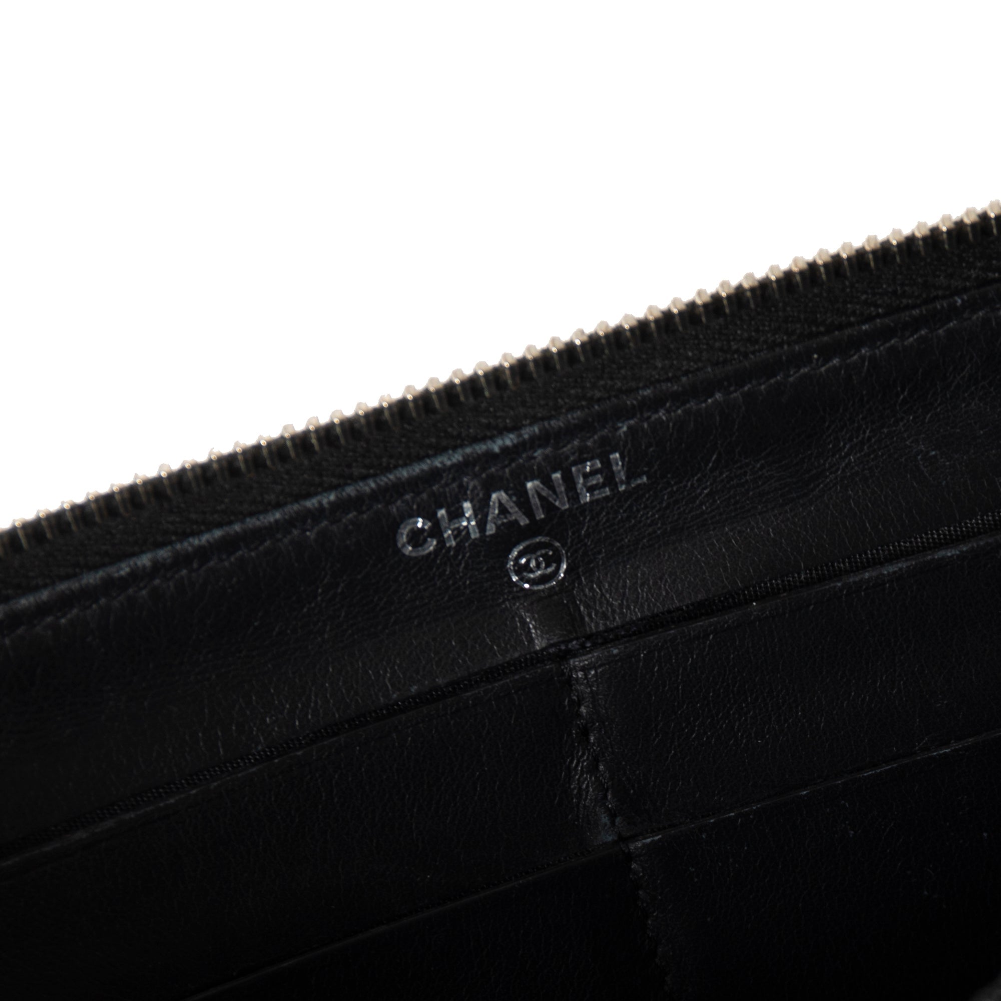 Chanel Interlocking CC Logo Continental Wallet