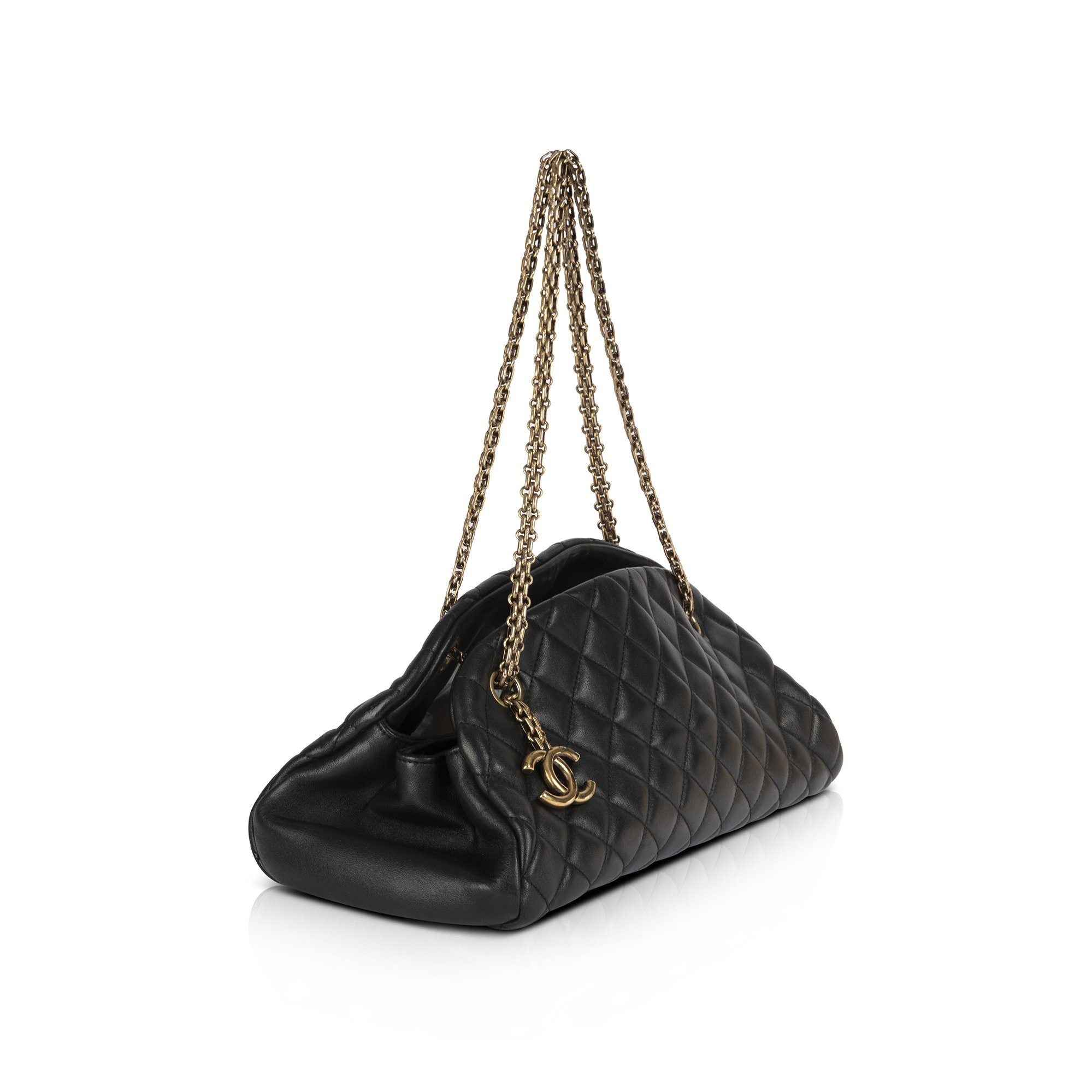 Chanel Just Mademoiselle Medium Bowler Bag
