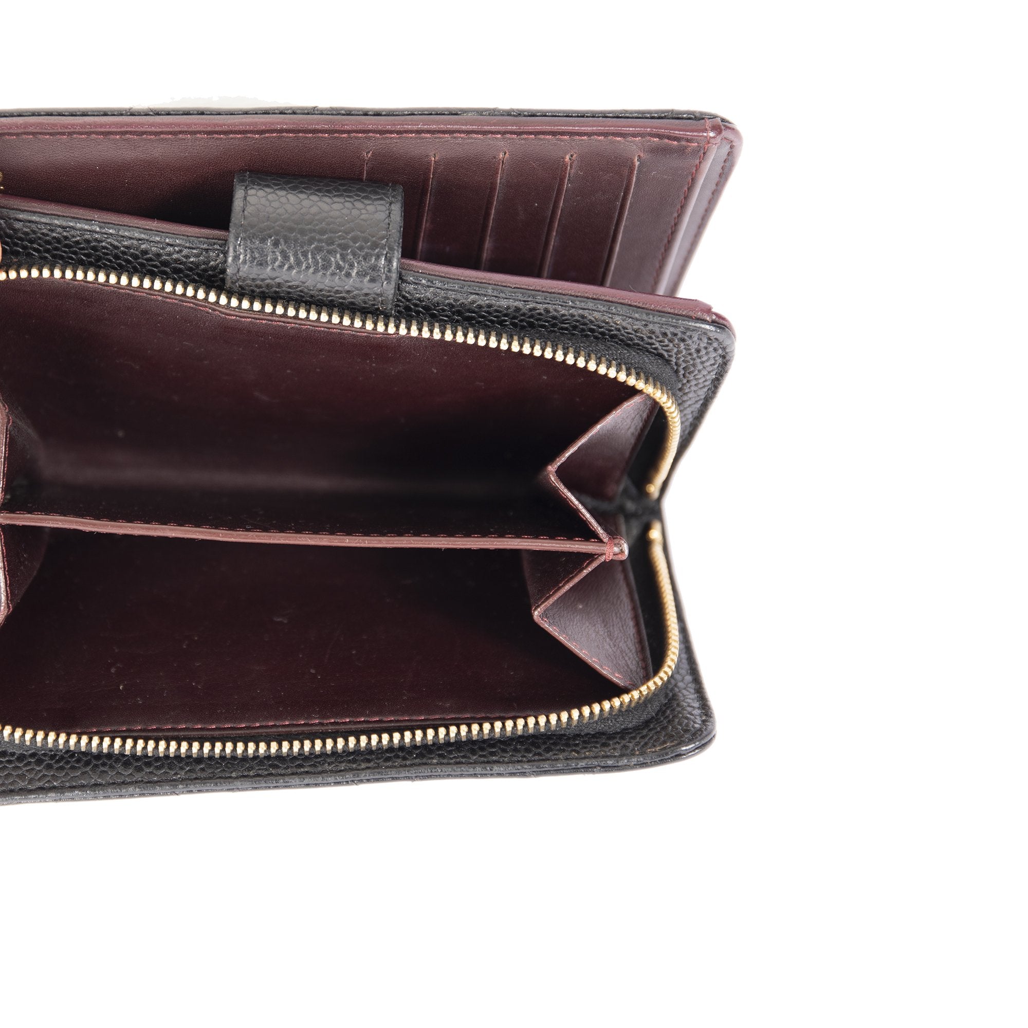 Chanel L-Zip Wallet w/ Box