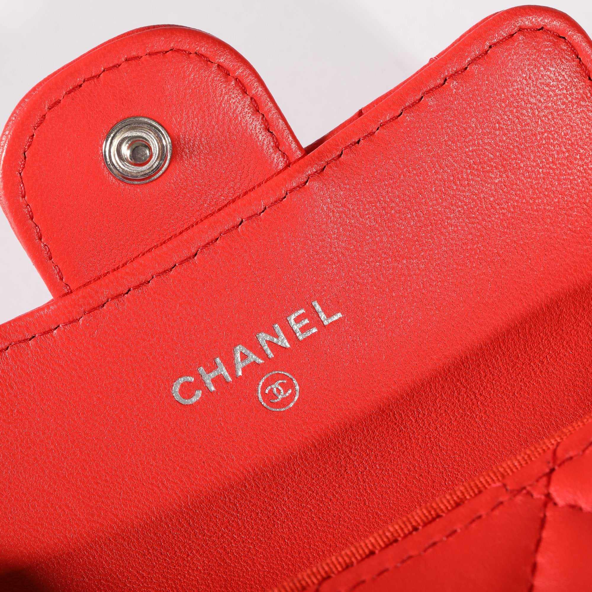 Chanel Lambskin Classic Card Holder