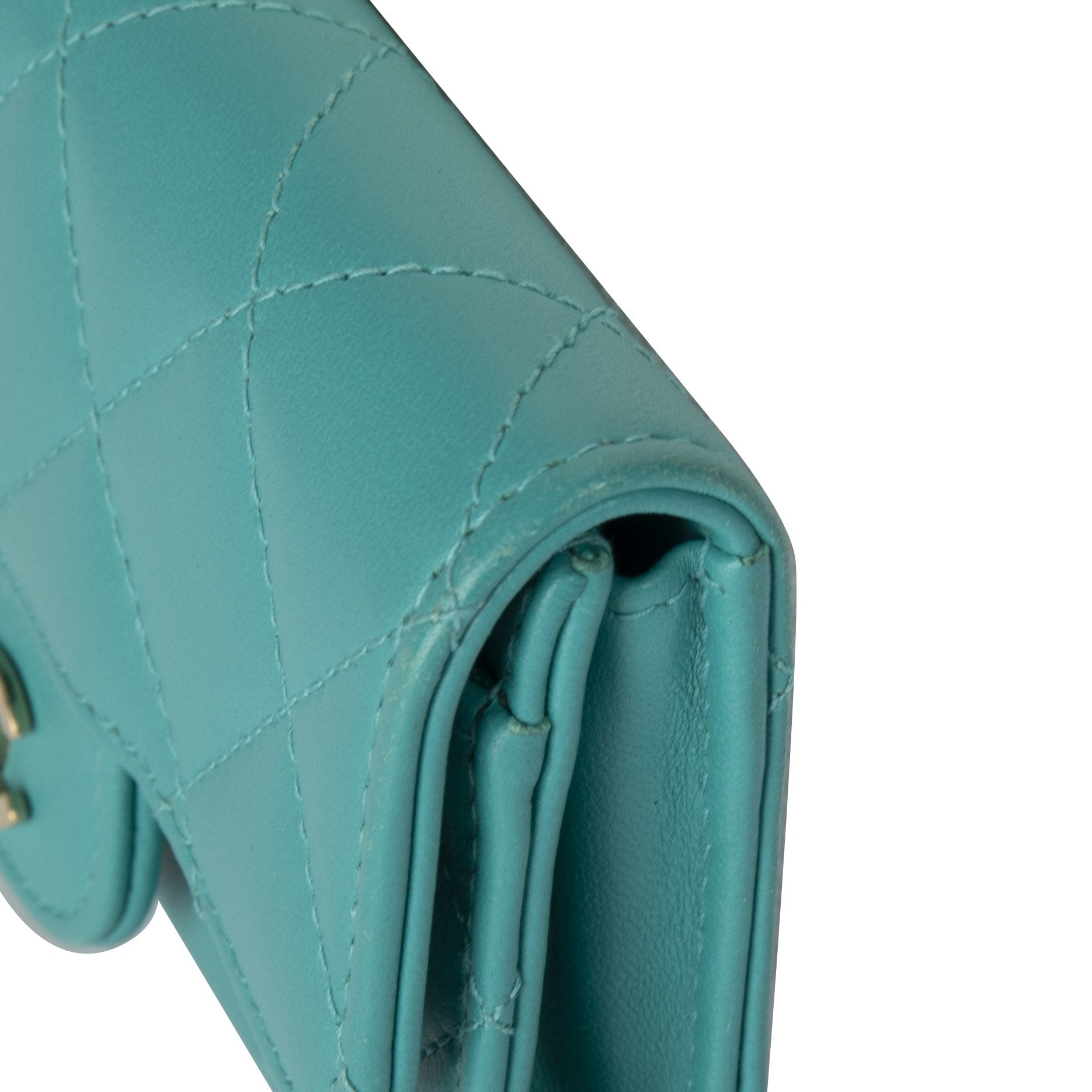 Chanel Lambskin Classic Card Holder w/ Box