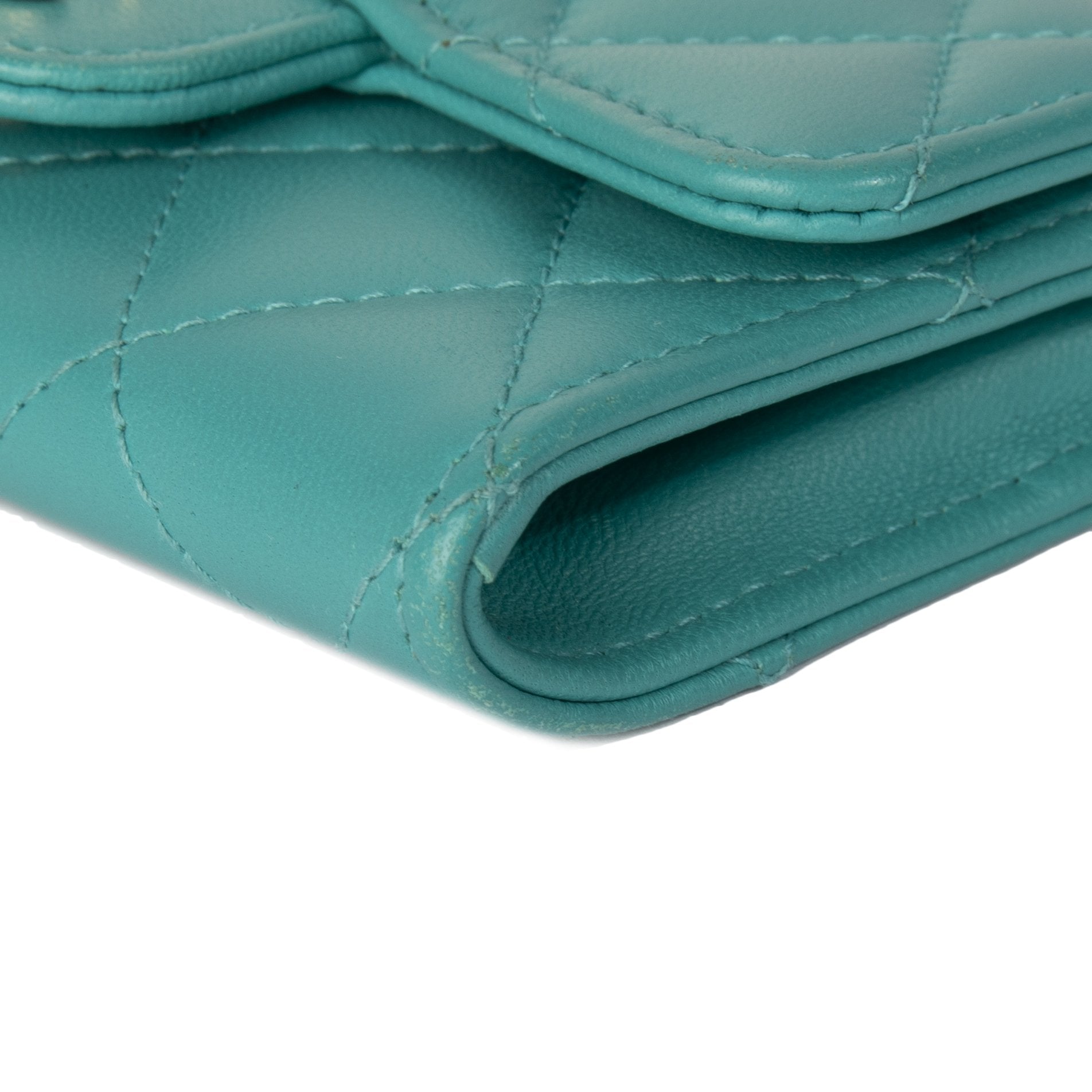 Chanel Lambskin Classic Card Holder w/ Box