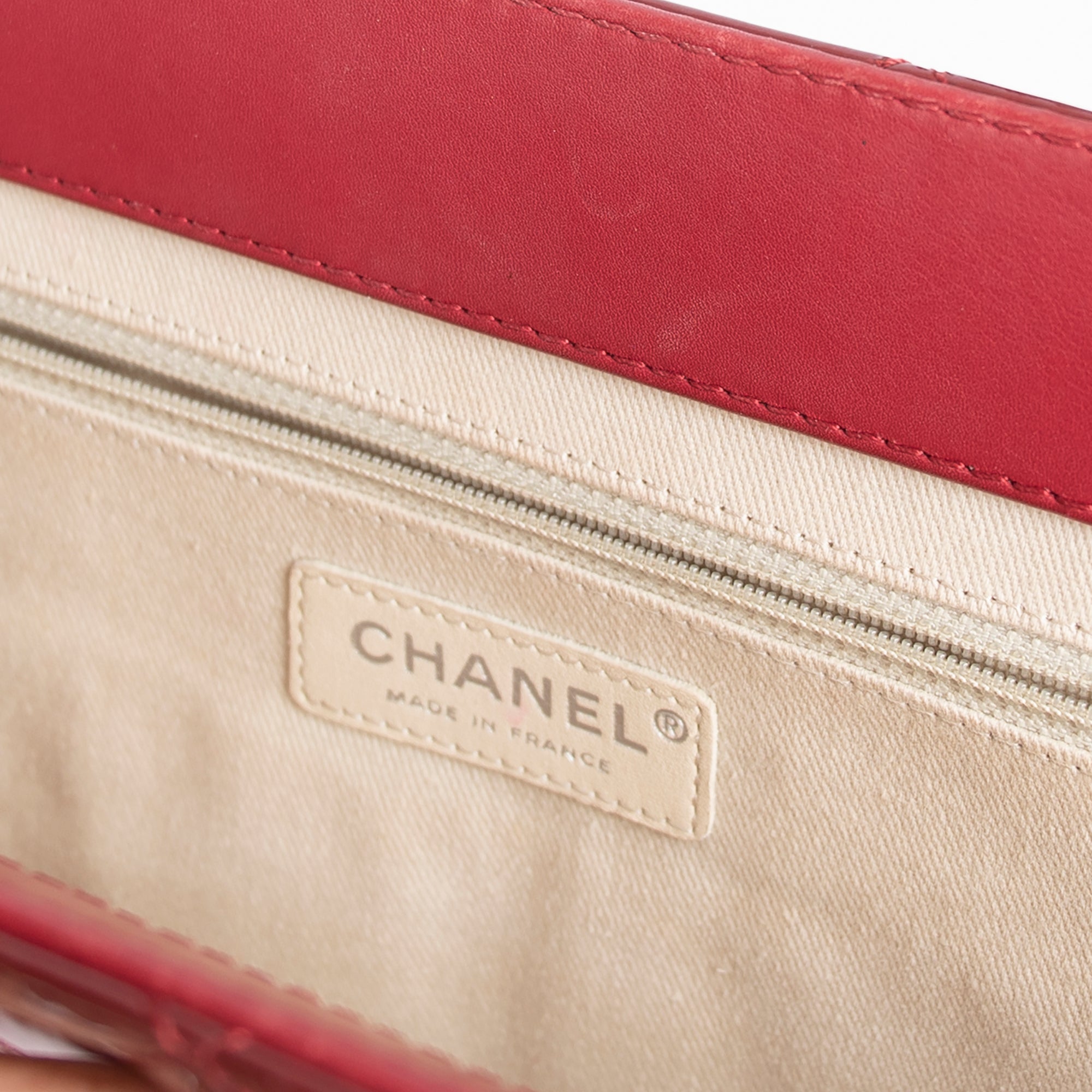 Chanel Large Patent Leather Timeless CC Frame Clutch w/ Authenticity Card