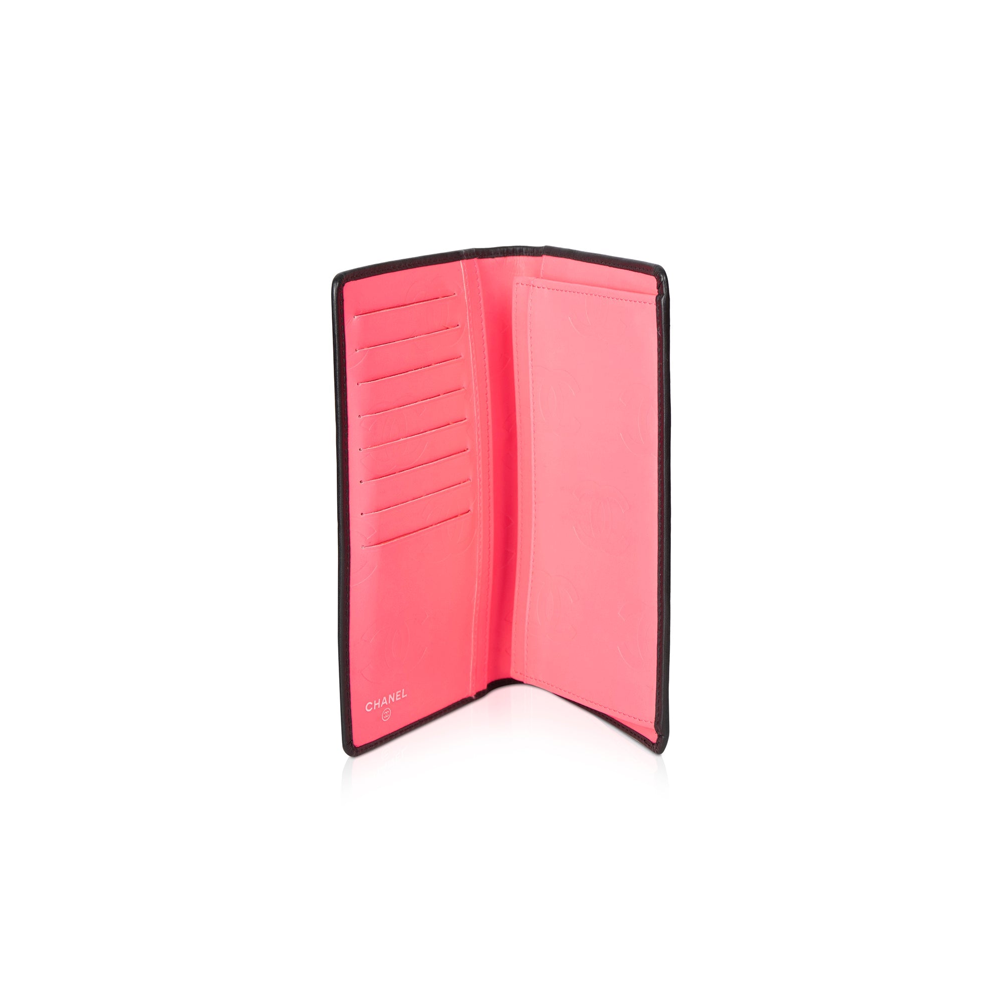 Chanel Ligne Cambon Yen Wallet w/ Box & Receipt