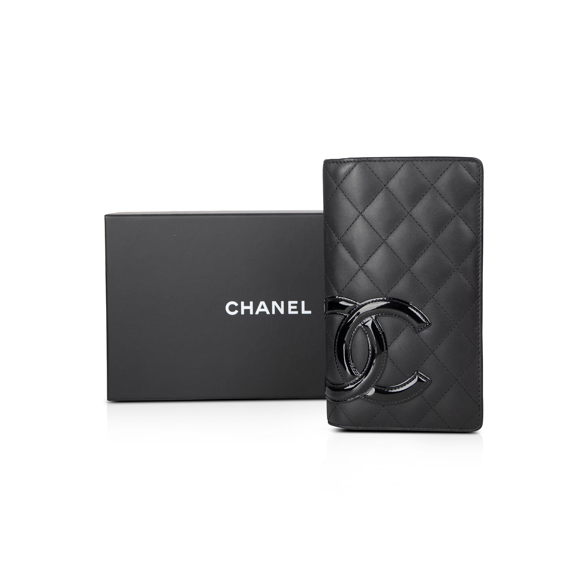 Chanel Ligne Cambon Yen Wallet w/ Box & Receipt