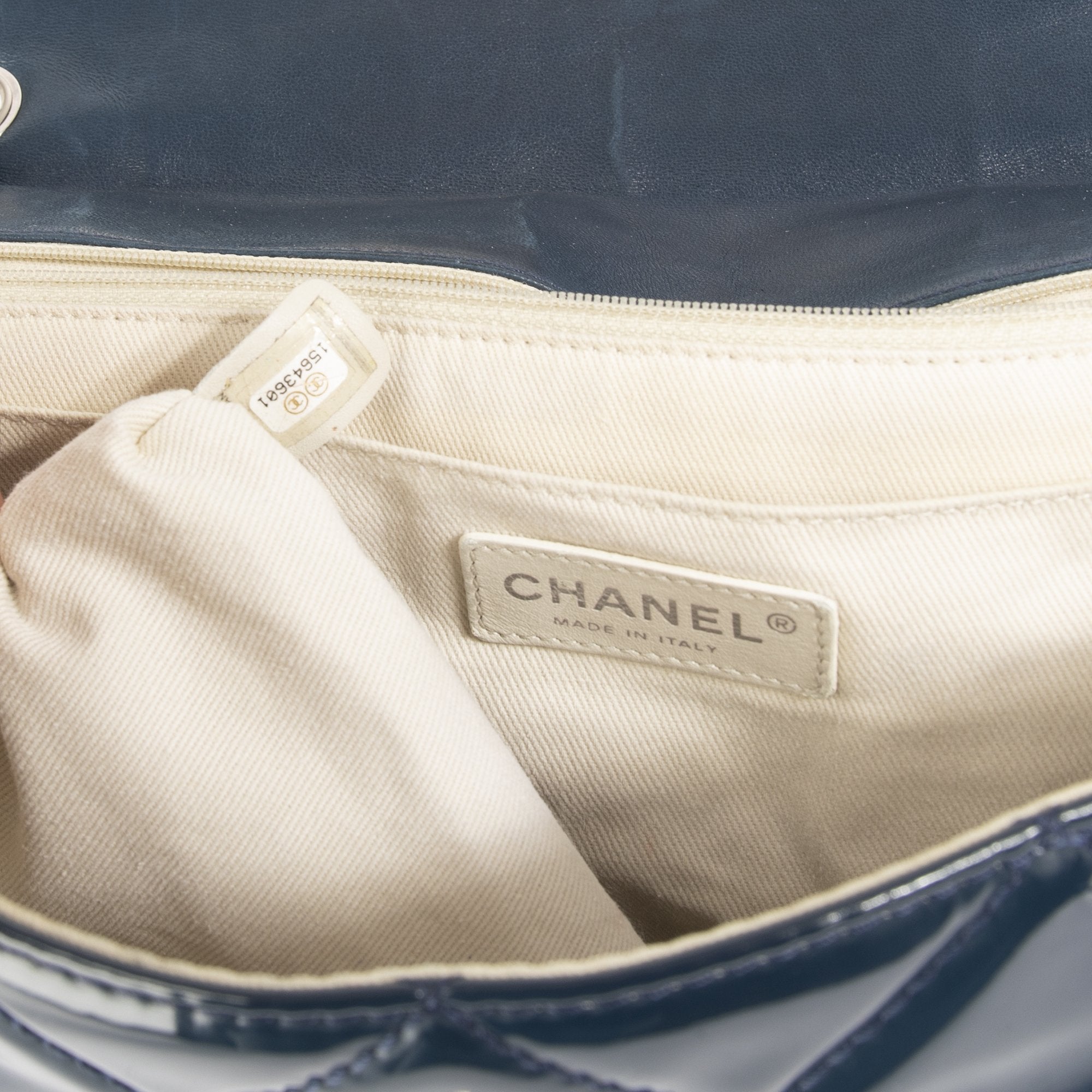 Chanel Maxi In The Business Patent Flap Bag