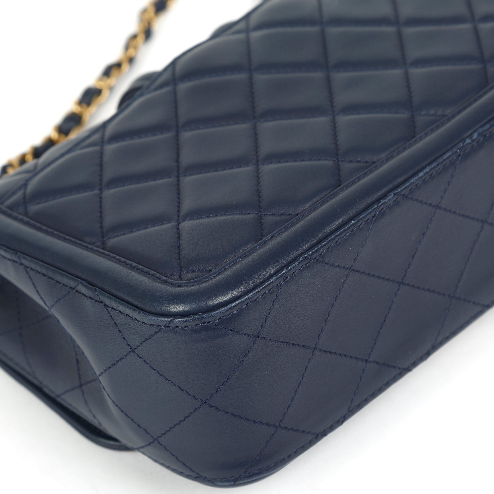 Chanel Medium Elegant CC Flap Bag w/ Authenticity Card