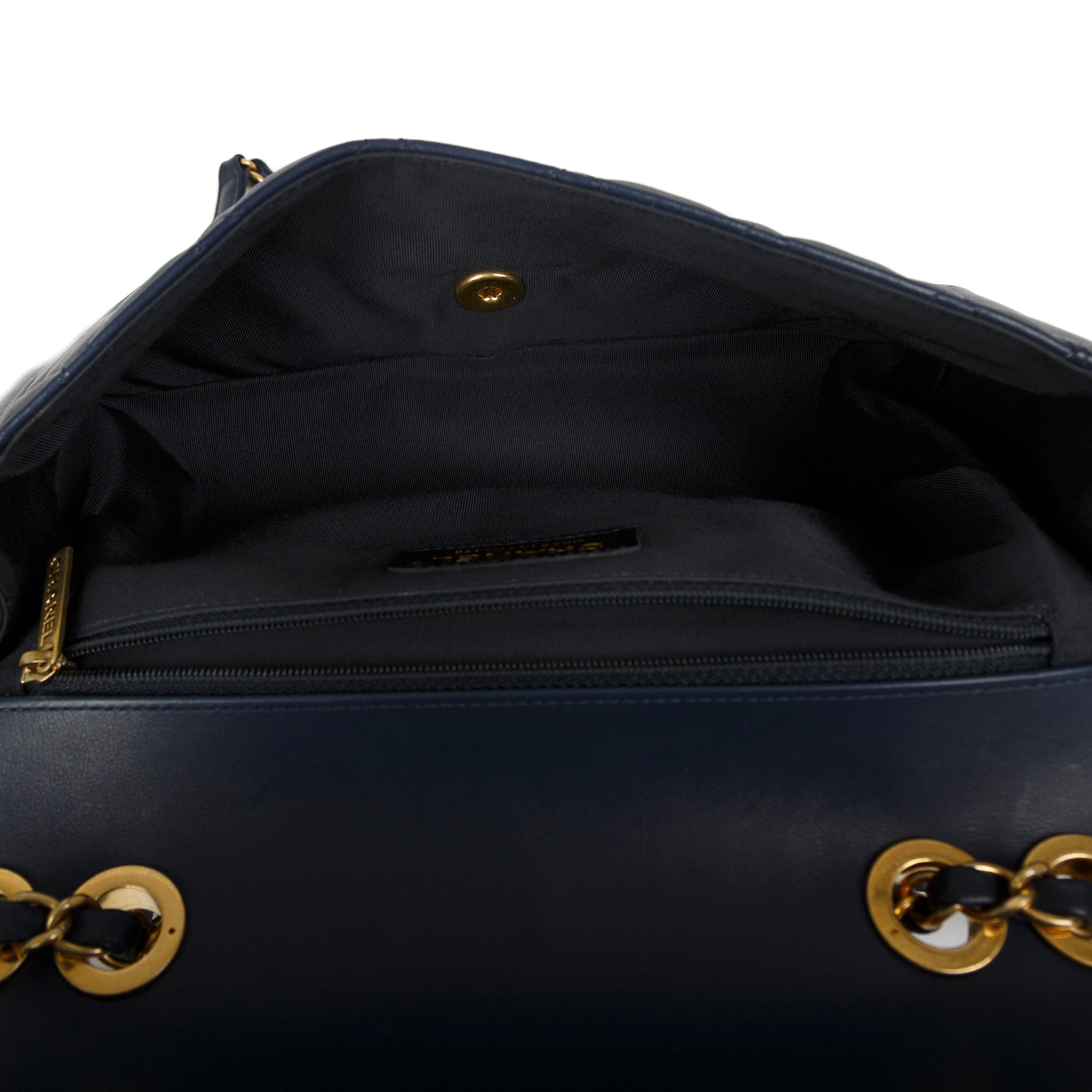 Chanel Medium Elegant CC Flap Bag w/ Authenticity Card