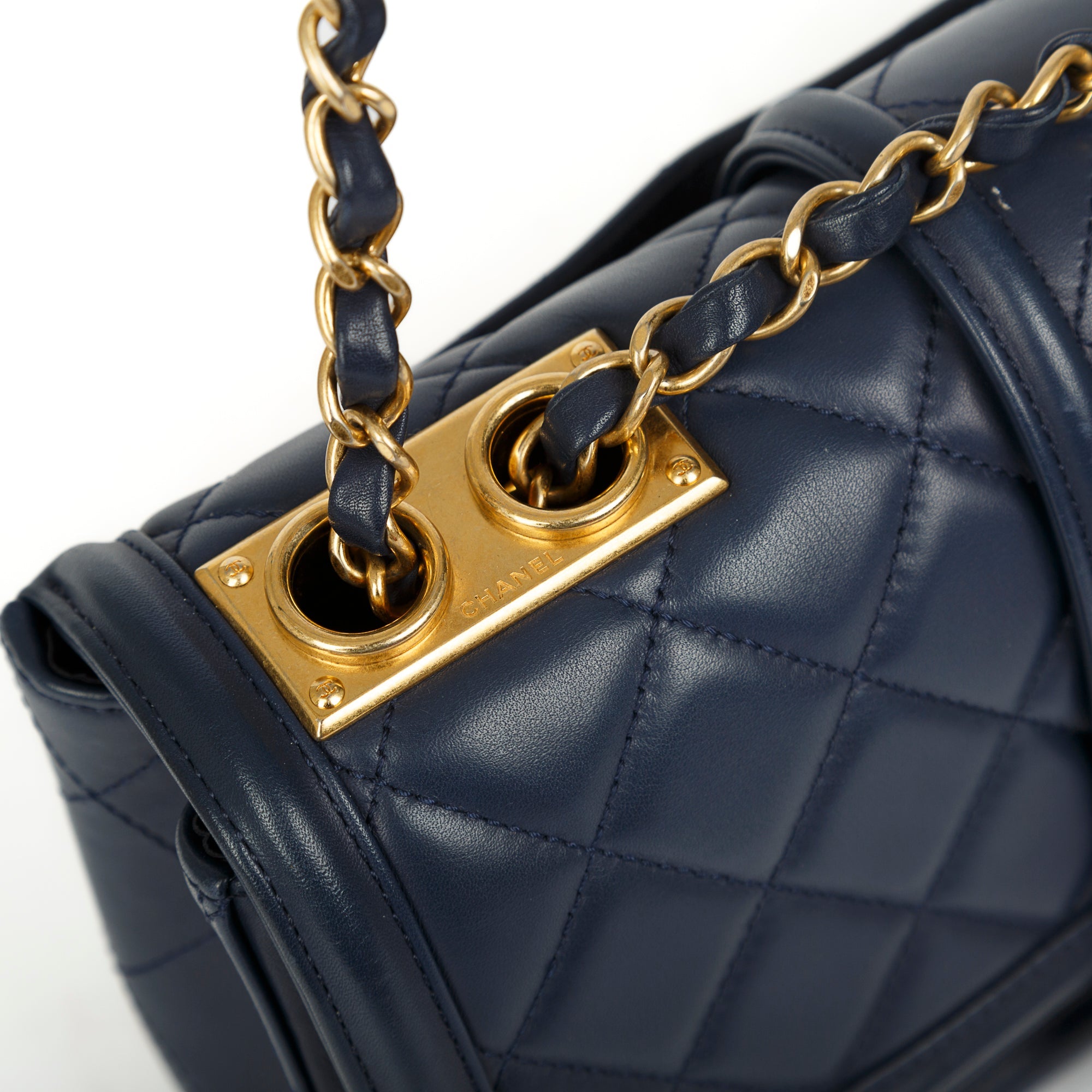 Chanel Medium Elegant CC Flap Bag w/ Authenticity Card