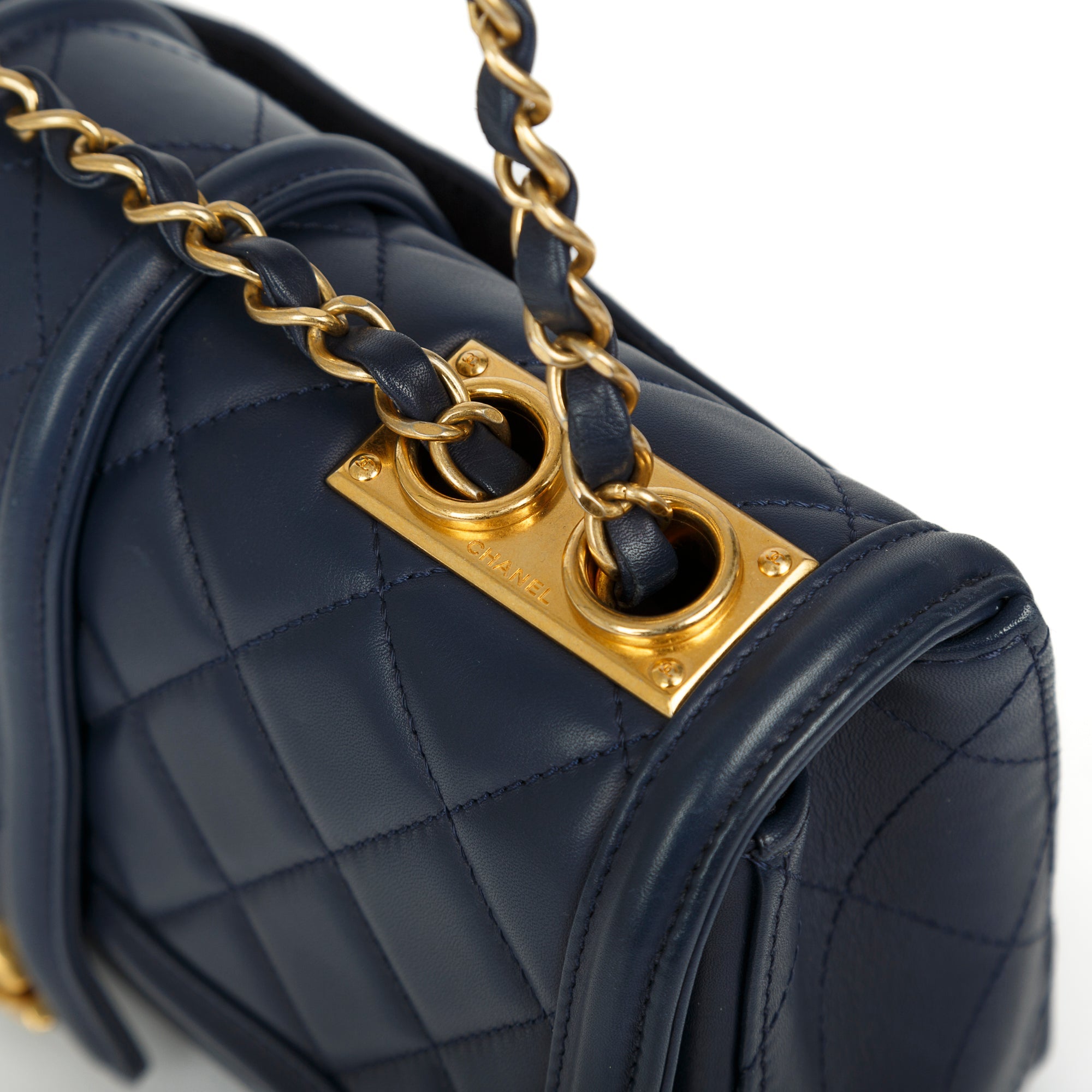 Chanel Medium Elegant CC Flap Bag w/ Authenticity Card