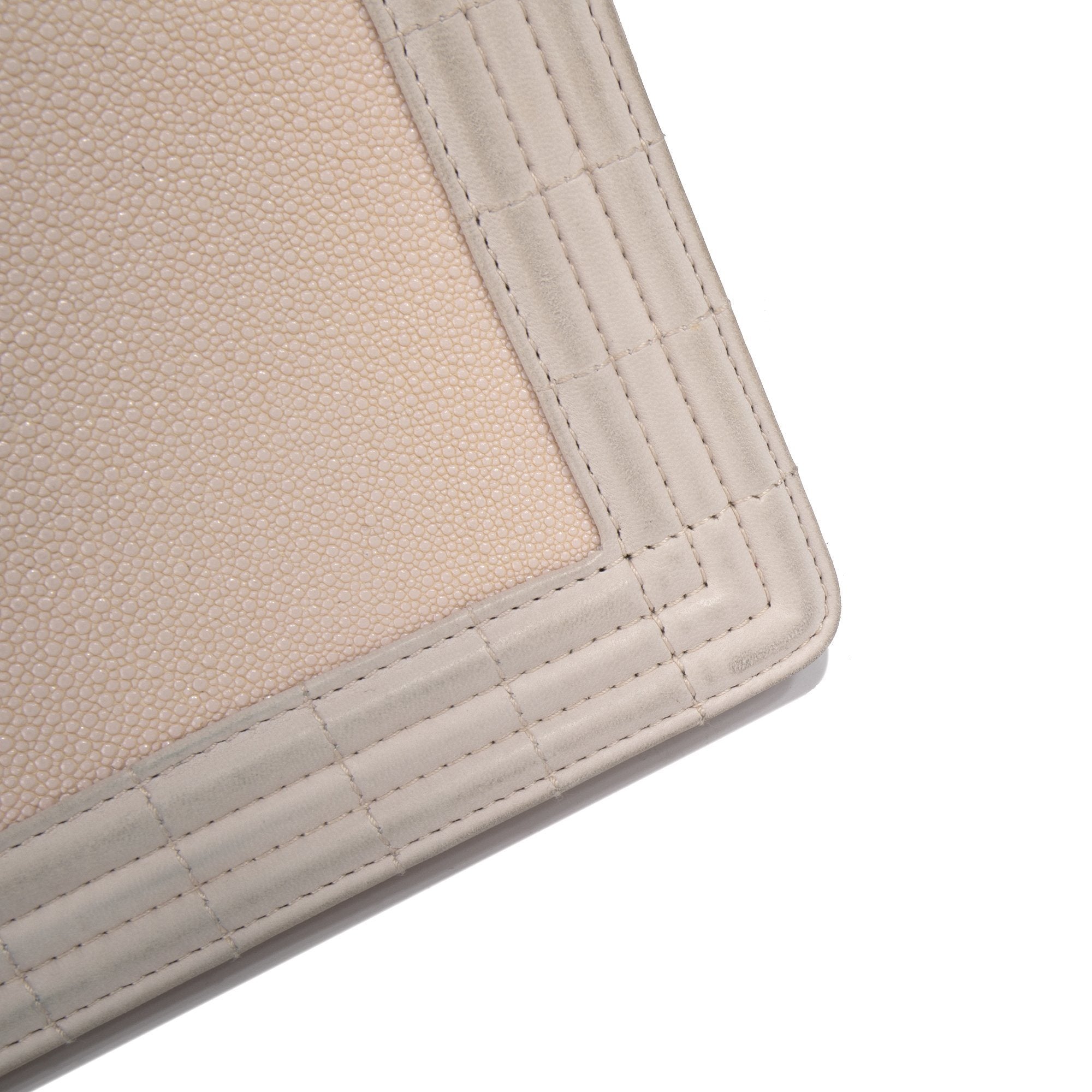 Chanel Medium Galuchat Boy Bag w/ Box