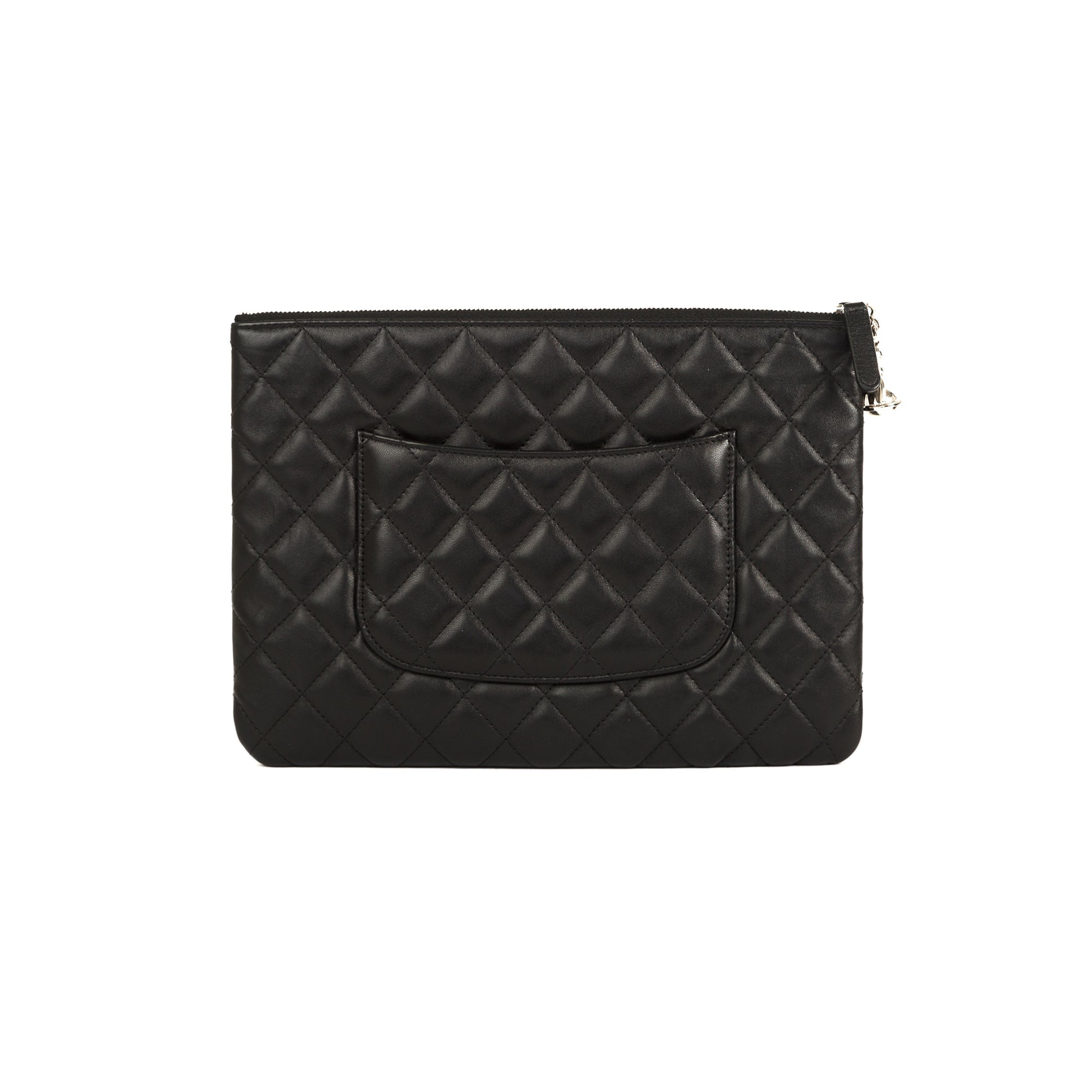 Chanel Medium O-Case Clutch with Cosmo Charm w/ Box & Authenticity Card