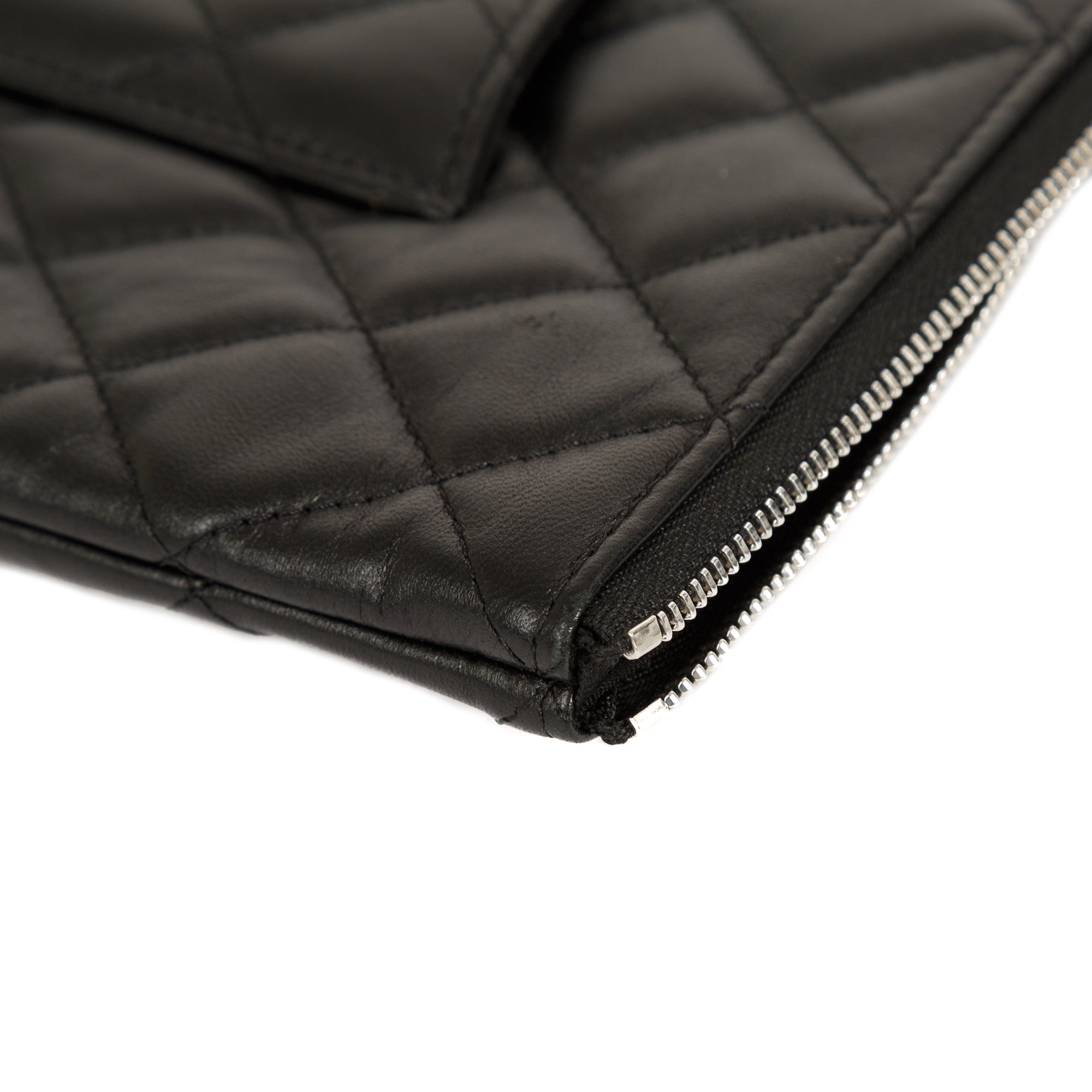 Chanel Medium O-Case Clutch with Cosmo Charm w/ Box & Authenticity Card