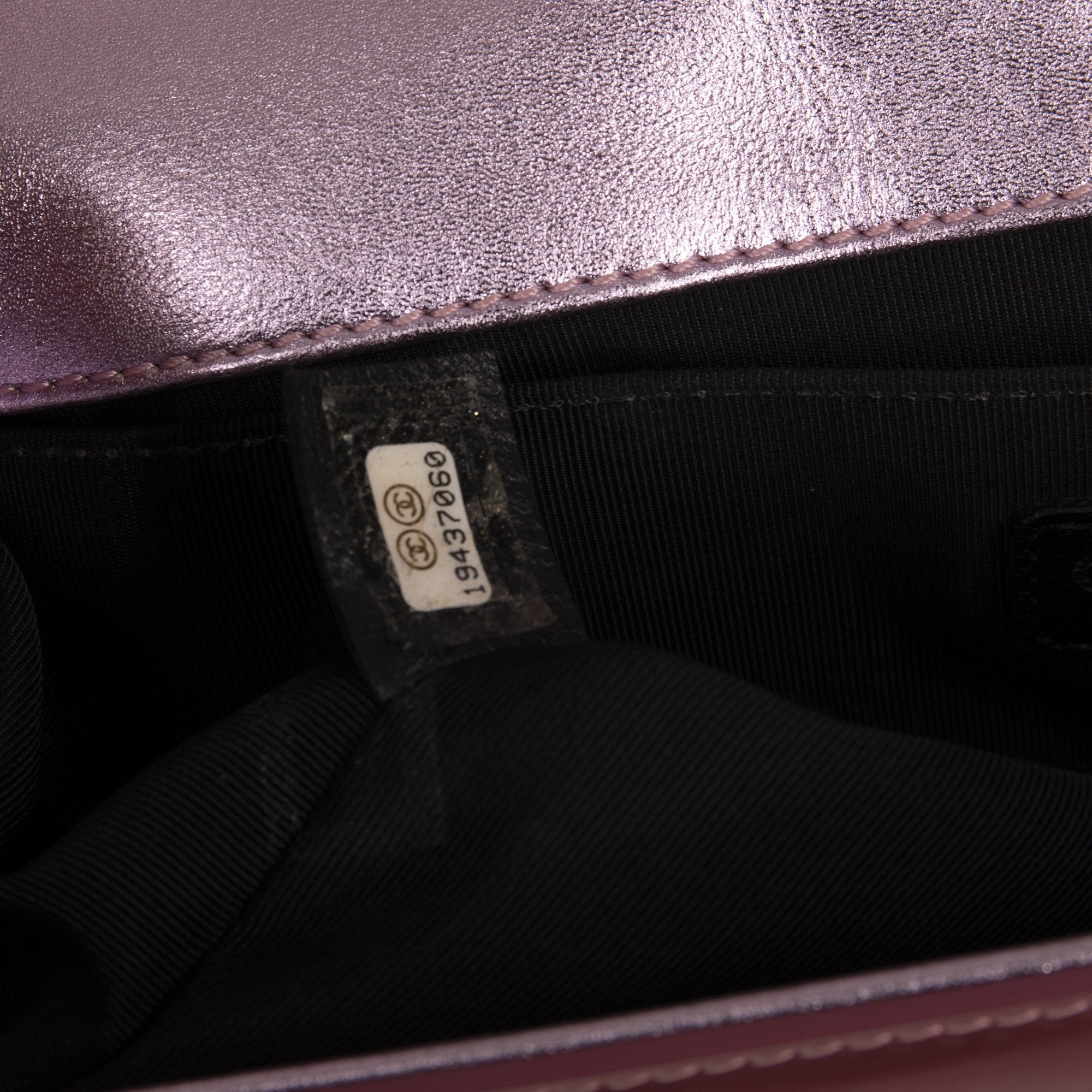 Chanel Medium Patent Boy Bag