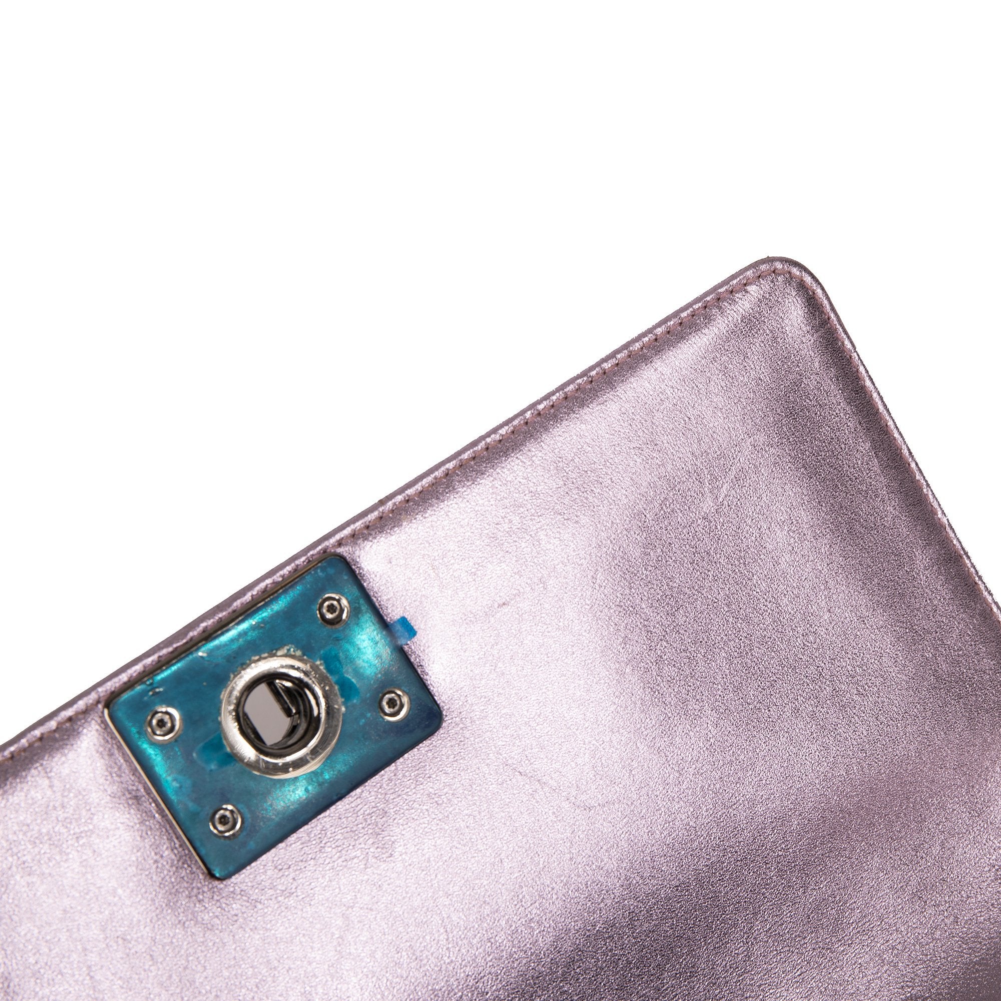 Chanel Medium Patent Boy Bag