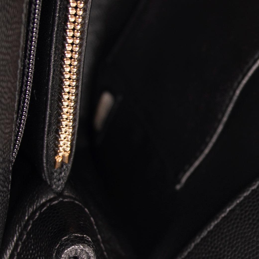 Chanel Medium Python-Trimmed Coco Handle Bag w/ Box, Receipt, Authenticity Card