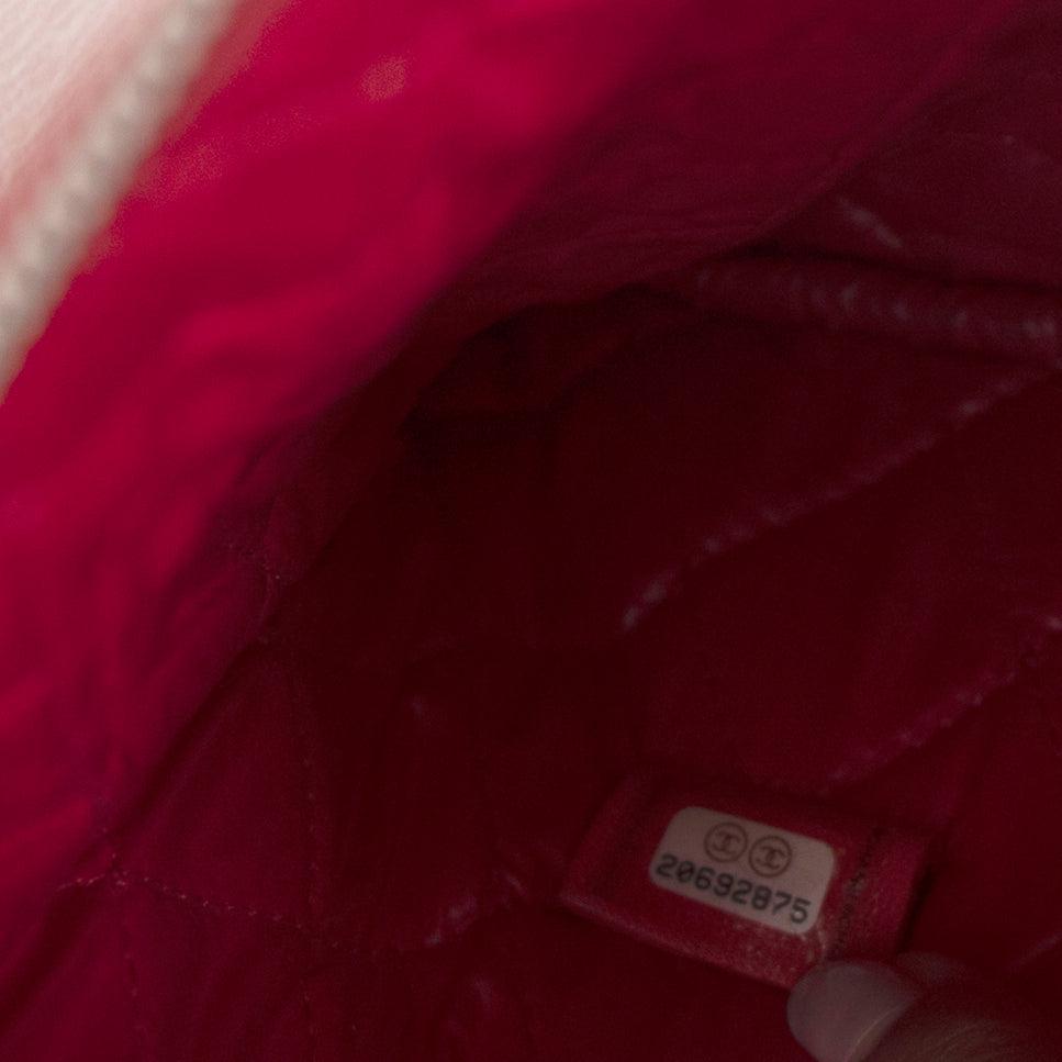 Chanel Medium Quilted Patent Leather O-Case Clutch