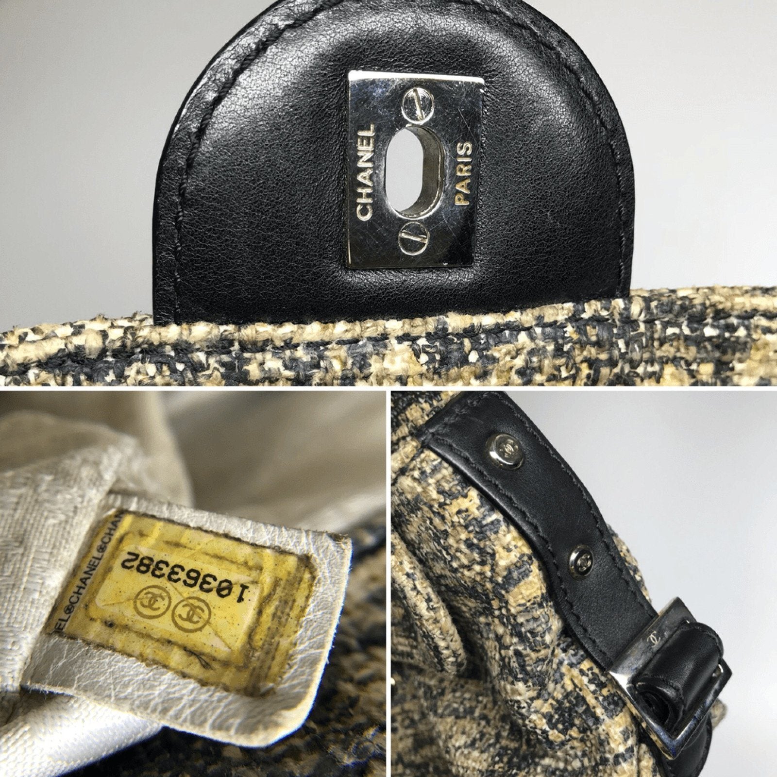Chanel Paris-New York Tweed Flap Bag