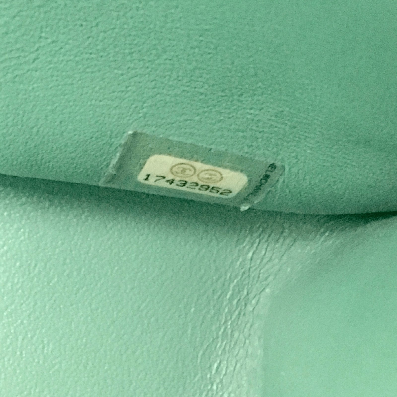 Chanel Patent Green Classic Jumbo Double Flap Bag