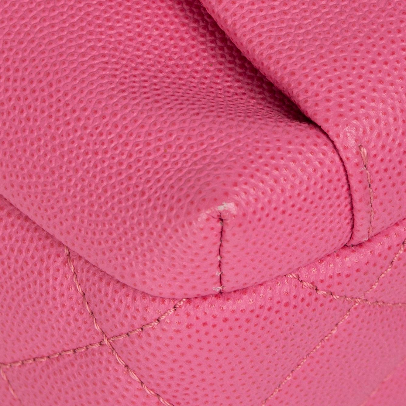 Chanel Pink Caviar CC Day Mini Backpack w/ Authenticity Card