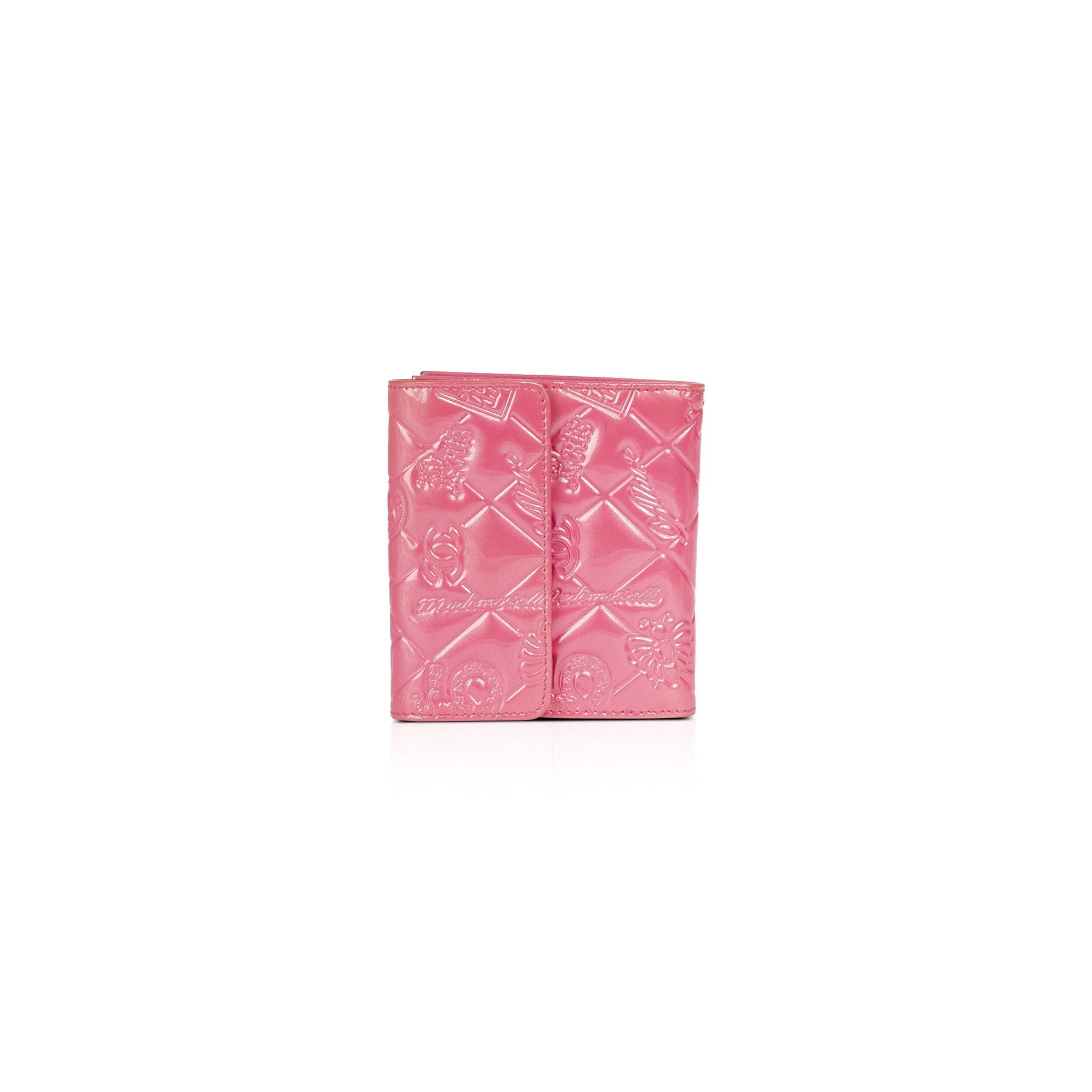 Chanel Pink Icon Compact Wallet